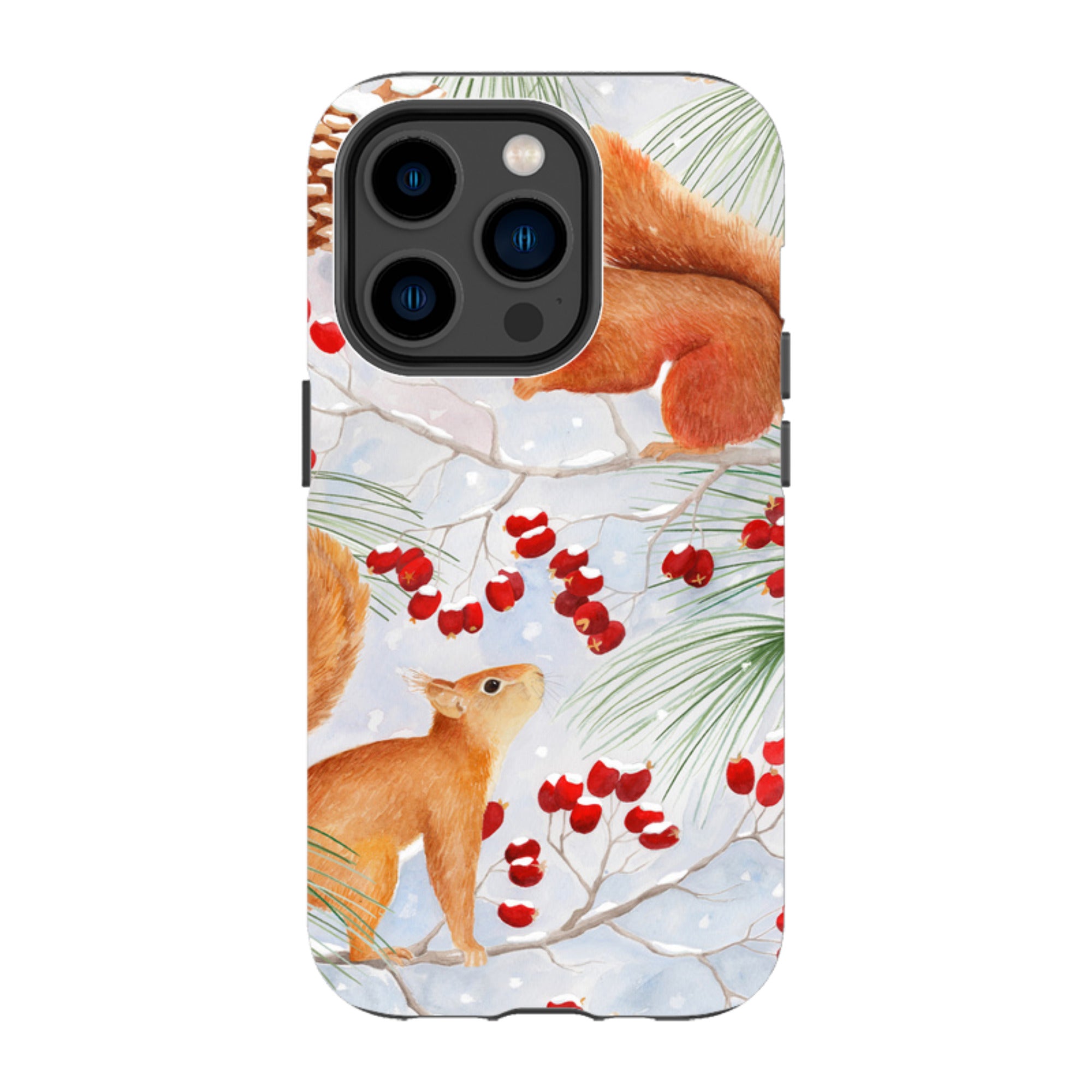 iPhone Tough Case - Red Squirrels By Bex Parkin