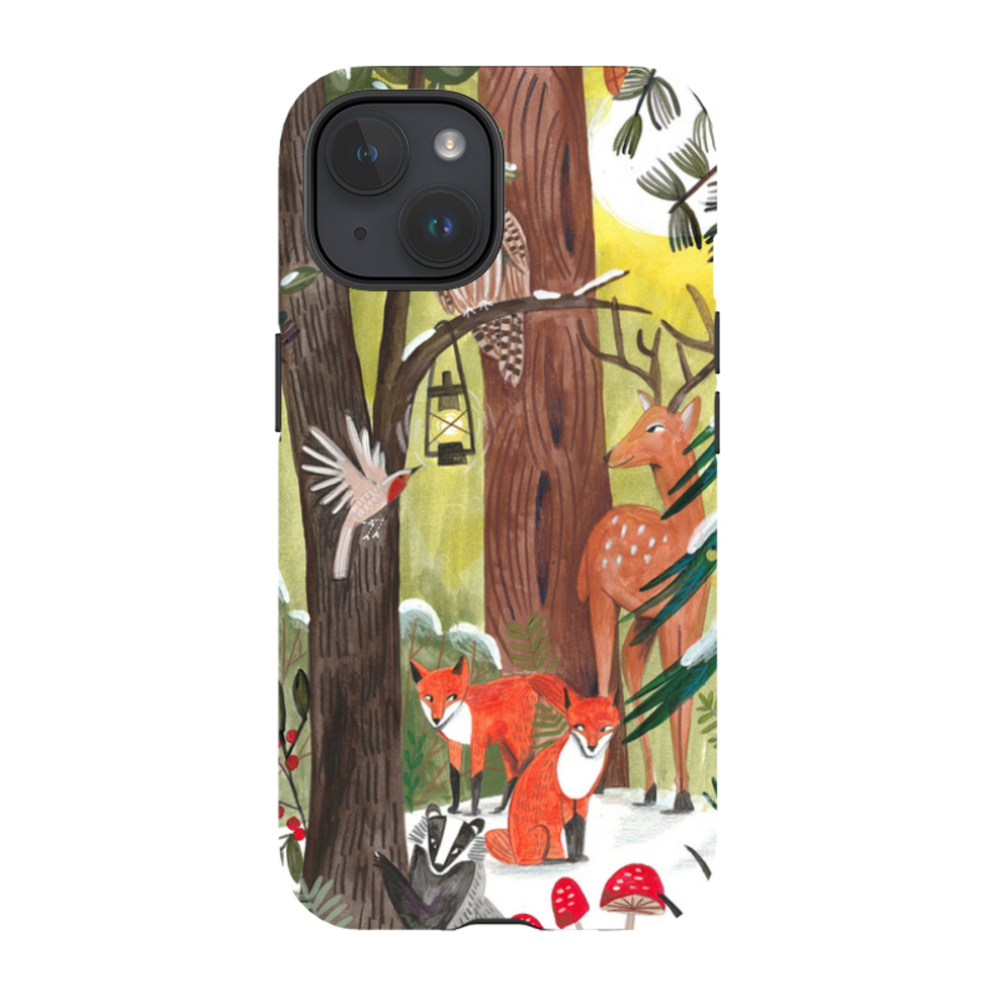 iPhone Tough Case - Winter Wonderland By Caroline Bonne Muller