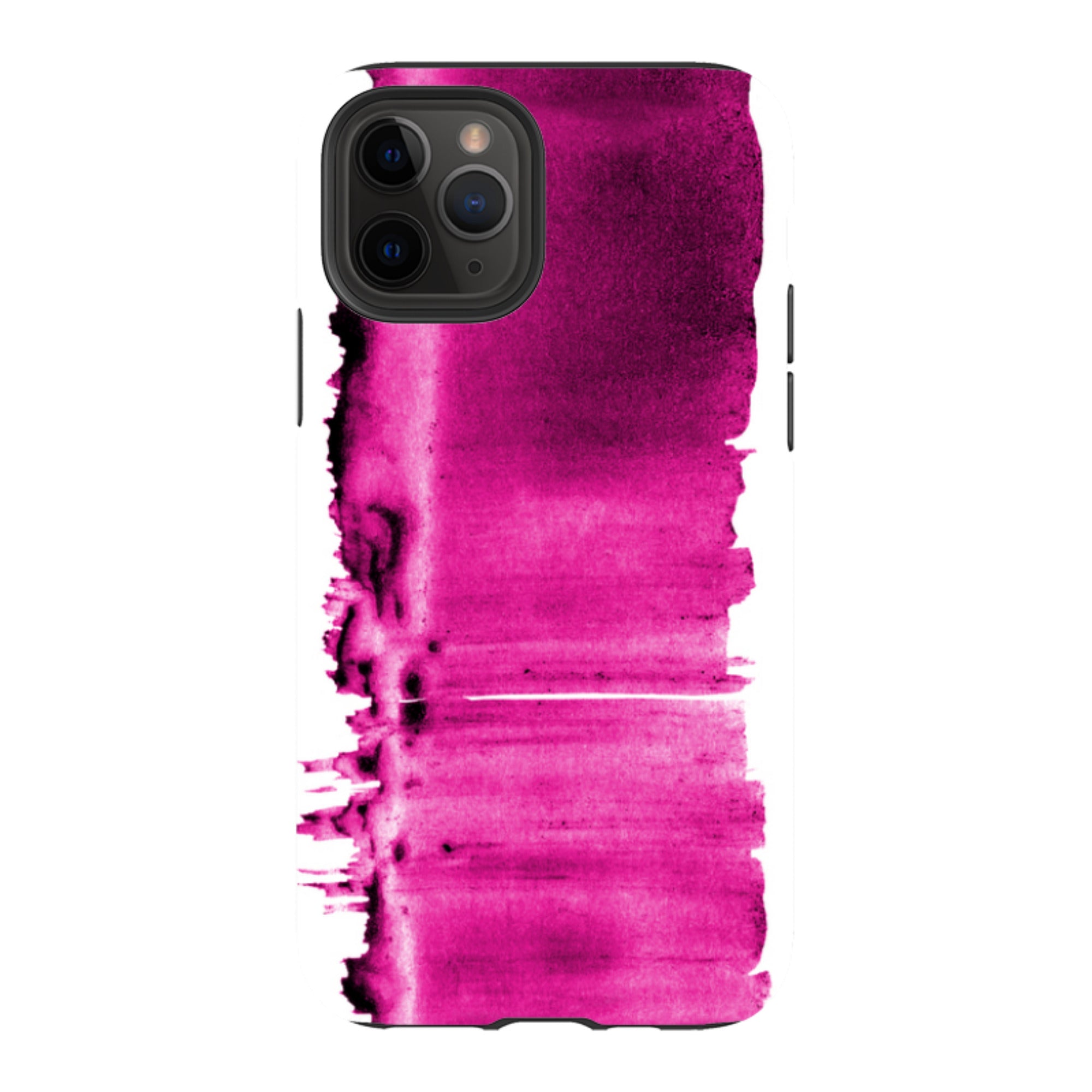 iPhone Tough Case - Pink Ink By Kitty Joseph