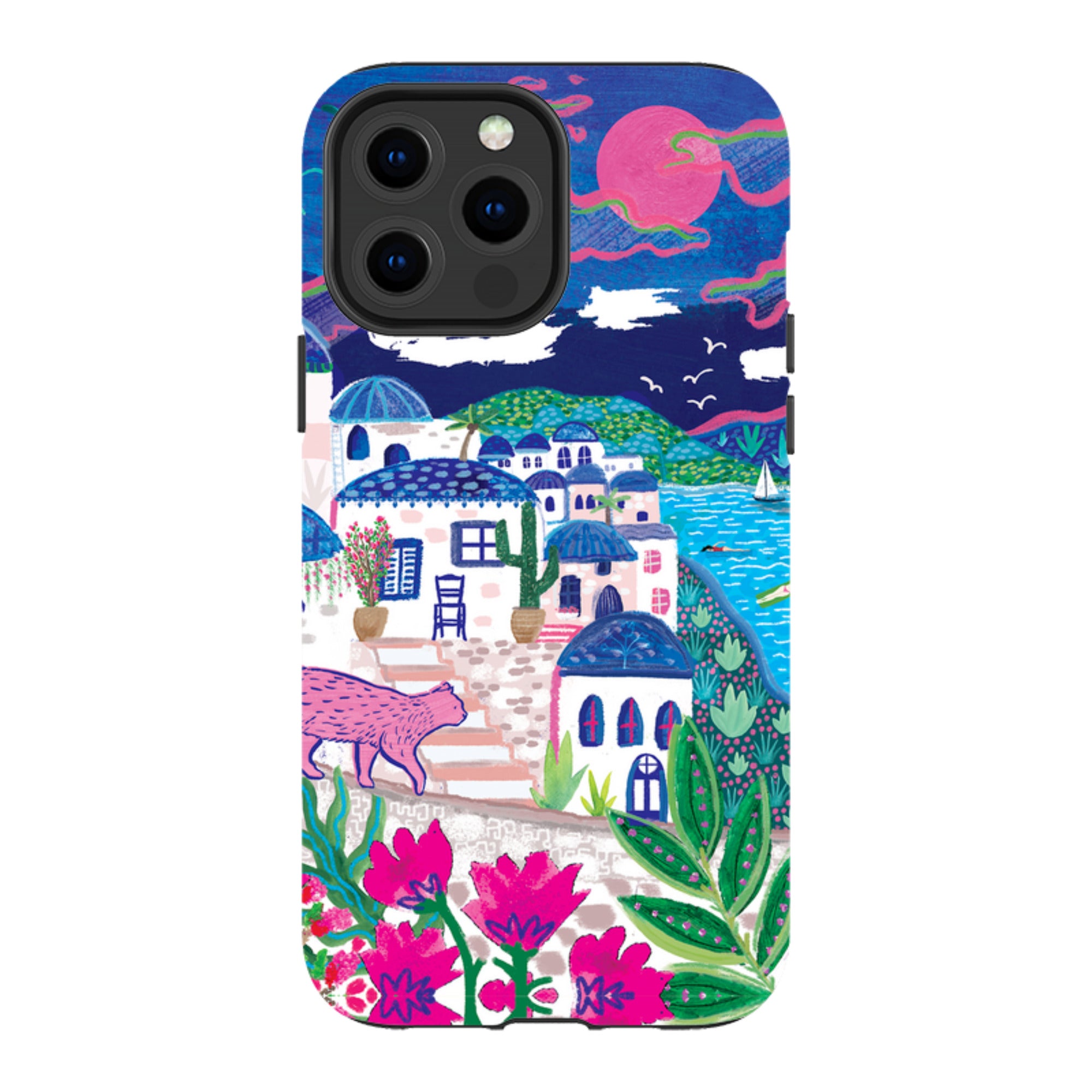 iPhone MagSafe Tough Case - Sapphire Seas III By Emma Frances Grant