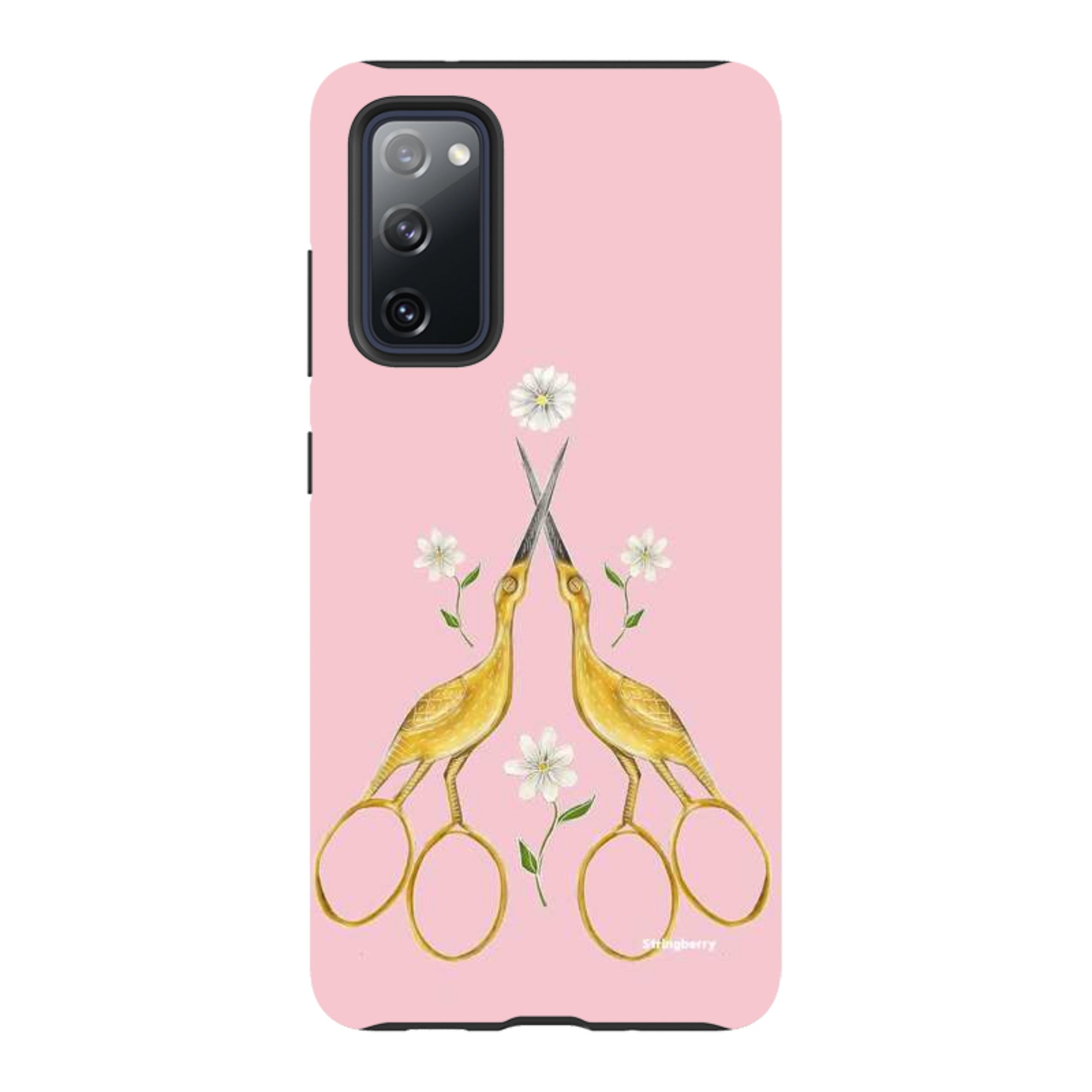Samsung Tough Case - Heron Scissors By Catherine Rowe