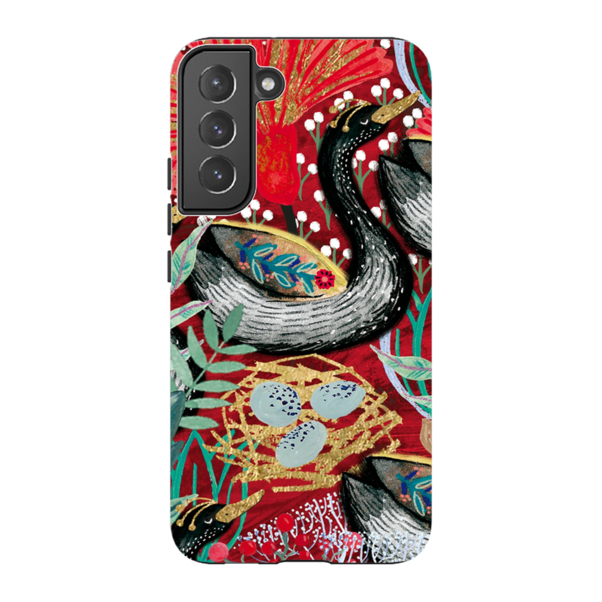 Samsung Tough Case - Eight Geese A Laying By Emma Frances Grant
