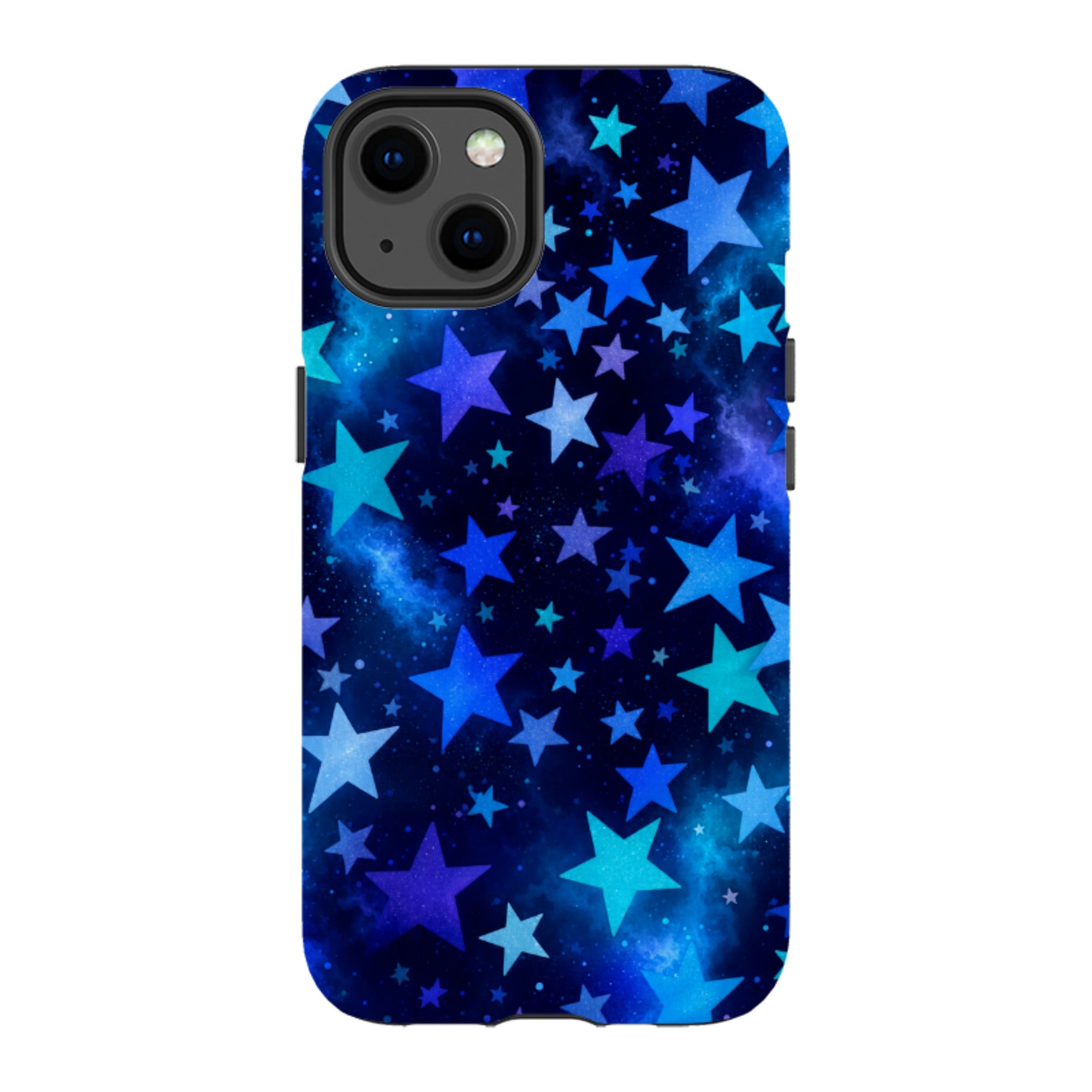 iPhone MagSafe Tough Case - Blue Galaxy Star