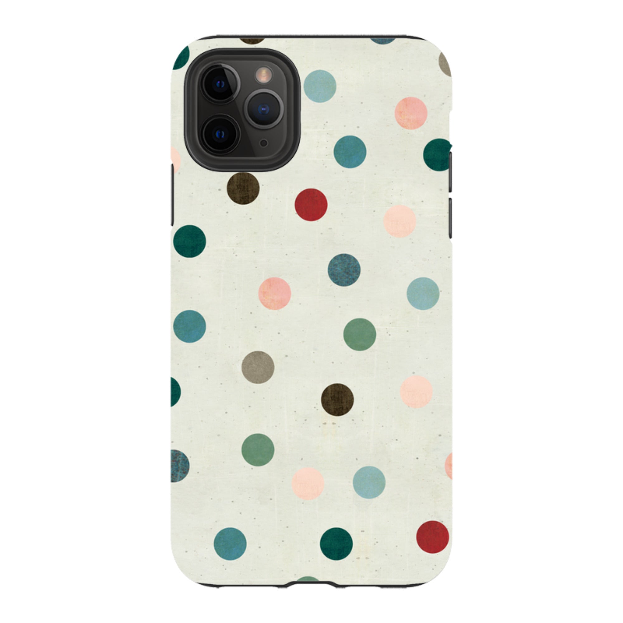 iPhone Tough Case - Whale Rider Dots By Katherine Quinn