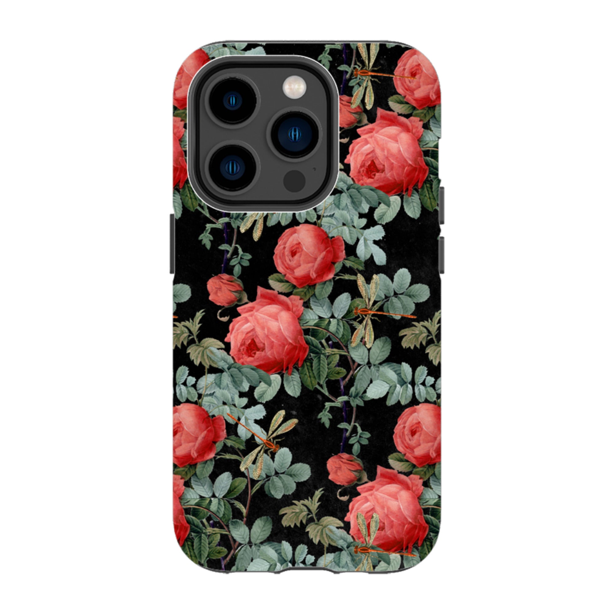 iPhone Tough Case - Dragons And Roses