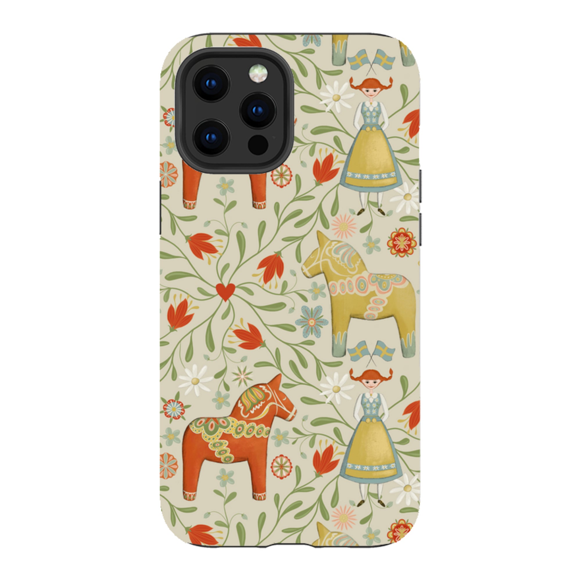 iPhone Case - Dala Horse By Maja Lindberg