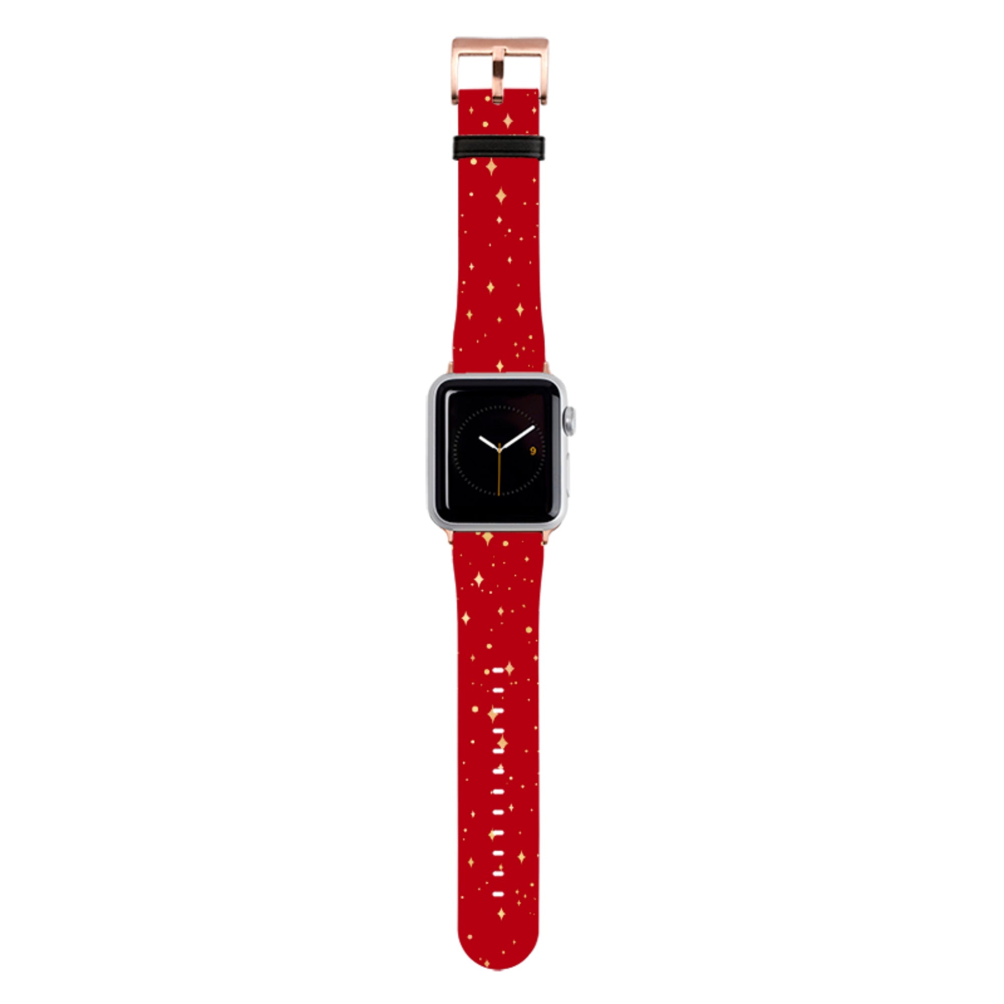 Red Cosmos Apple Watch Strap