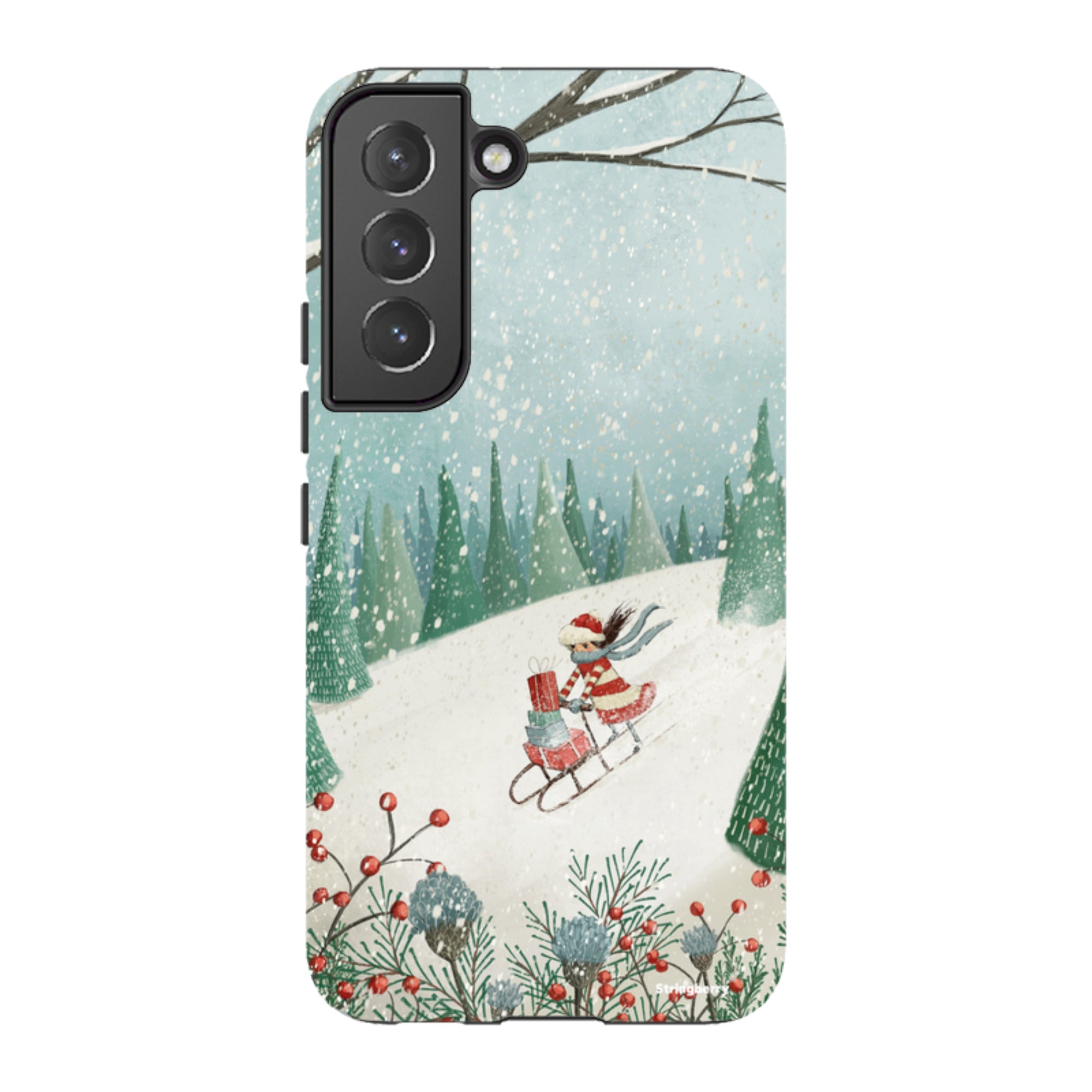 Samsung Tough Case - Sleigh Delivery By Maja Lindberg
