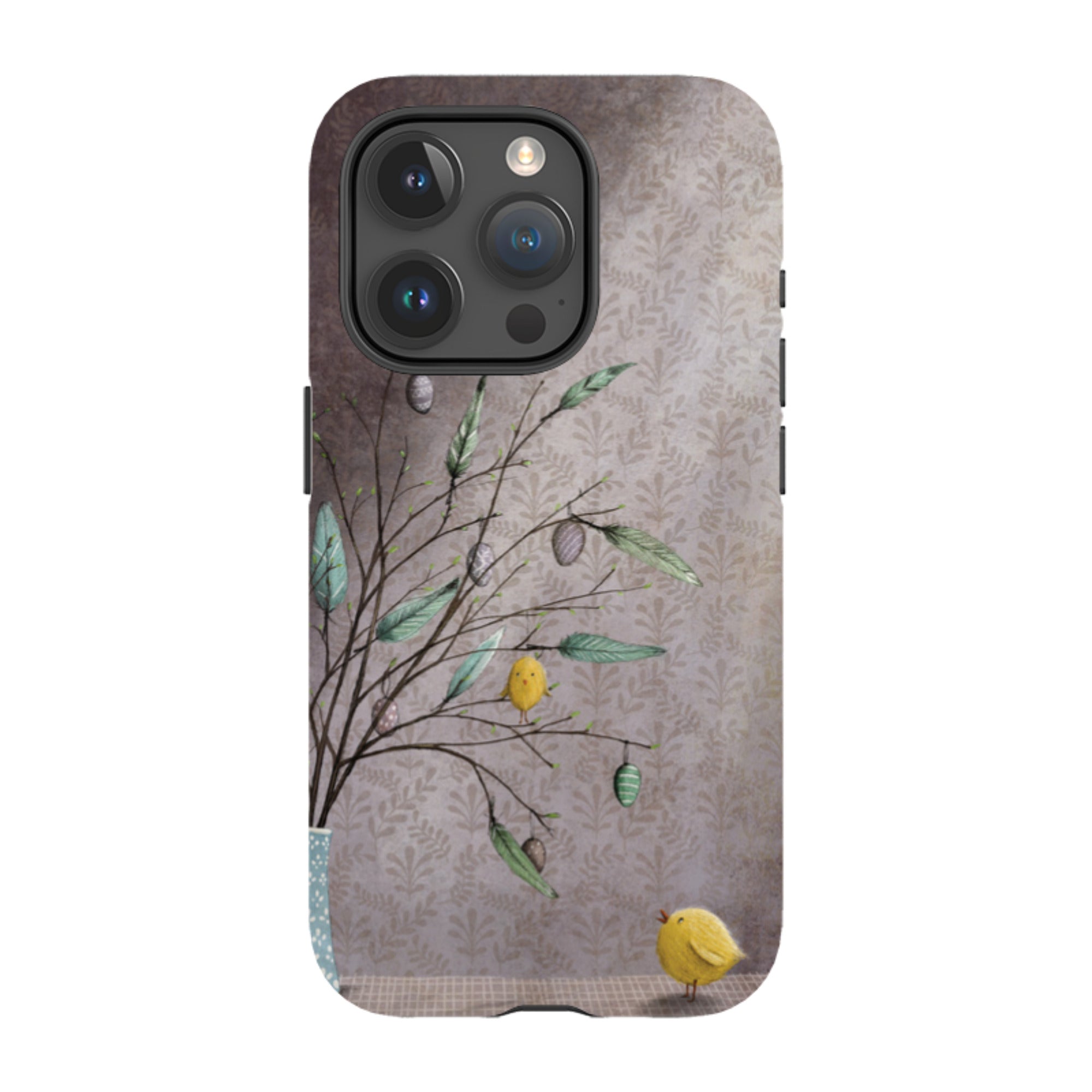 iPhone Tough Case - Bird Bouquet By Maja Lindberg