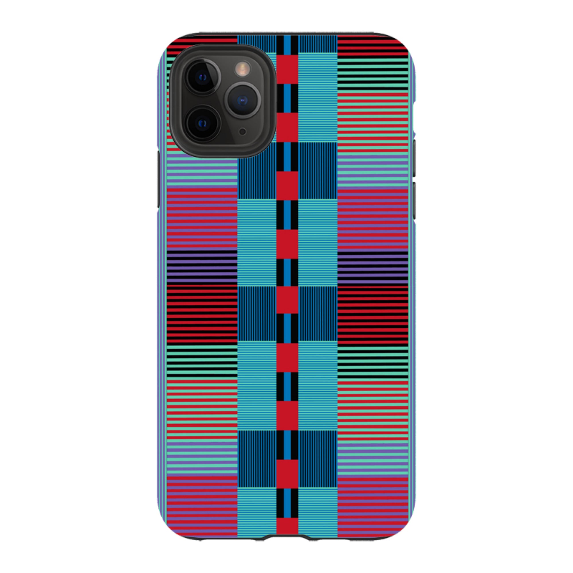 iPhone Tough Case - Indian Stripe By Cressida Bell