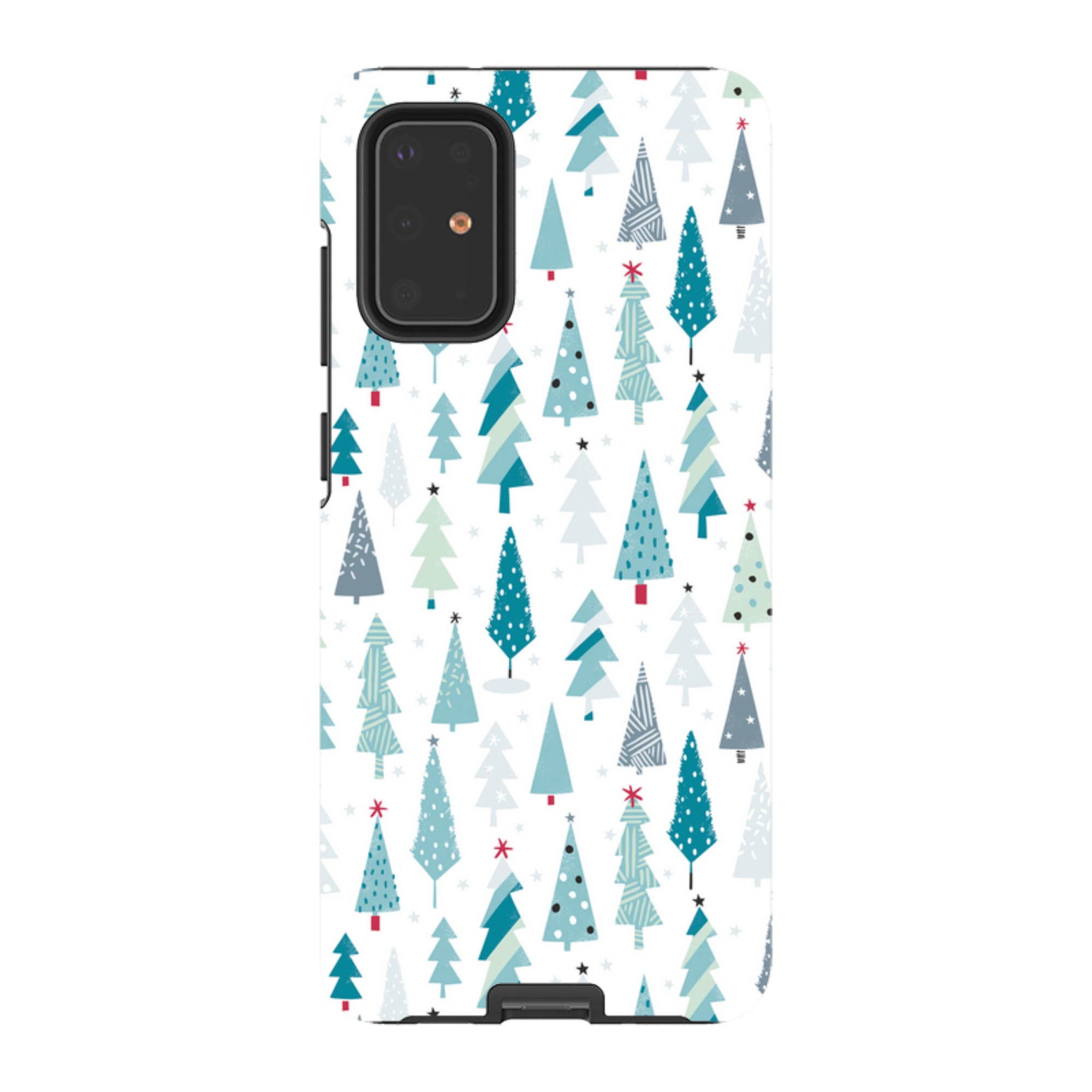 Samsung Tough Case - Little Xmas Trees By Ali Brookes