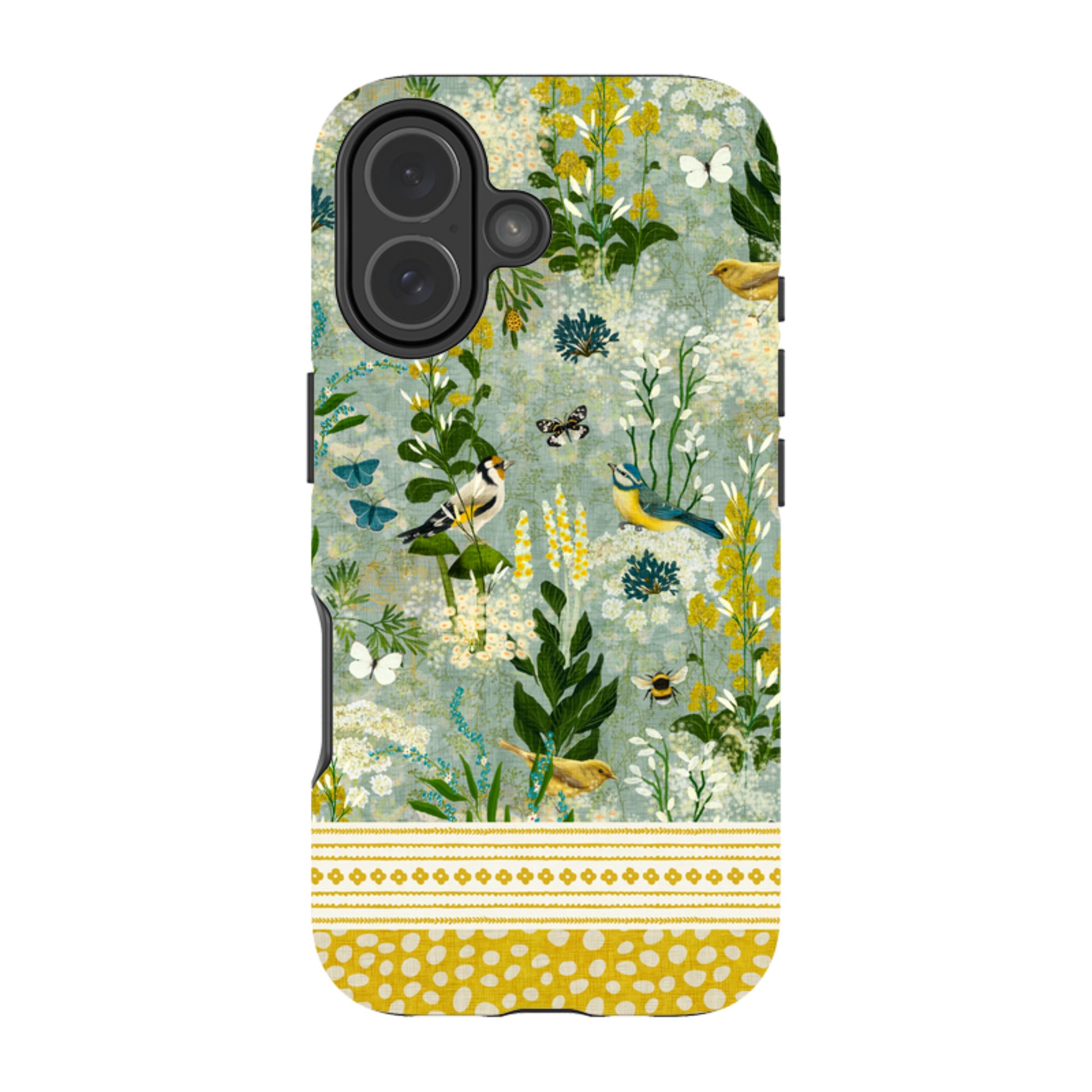 iPhone Tough Case - Song Bird Garden 2 By Katherine Quinn
