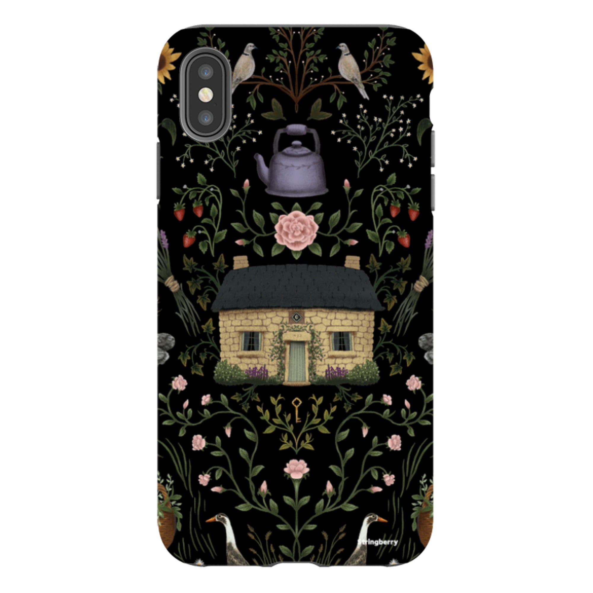 iPhone Tough Case - Cottage By Anna Stead