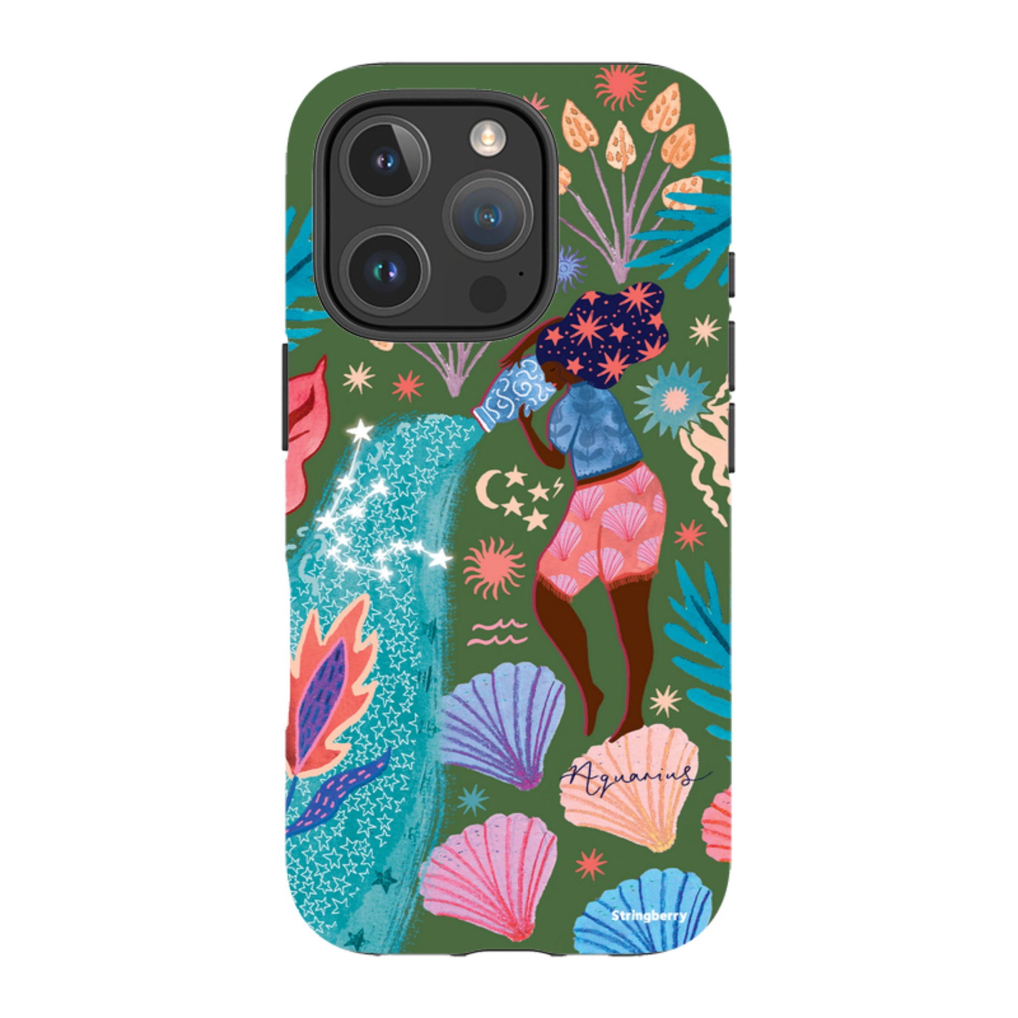 iPhone Tough Case - Aquarius By Emma Frances Grant
