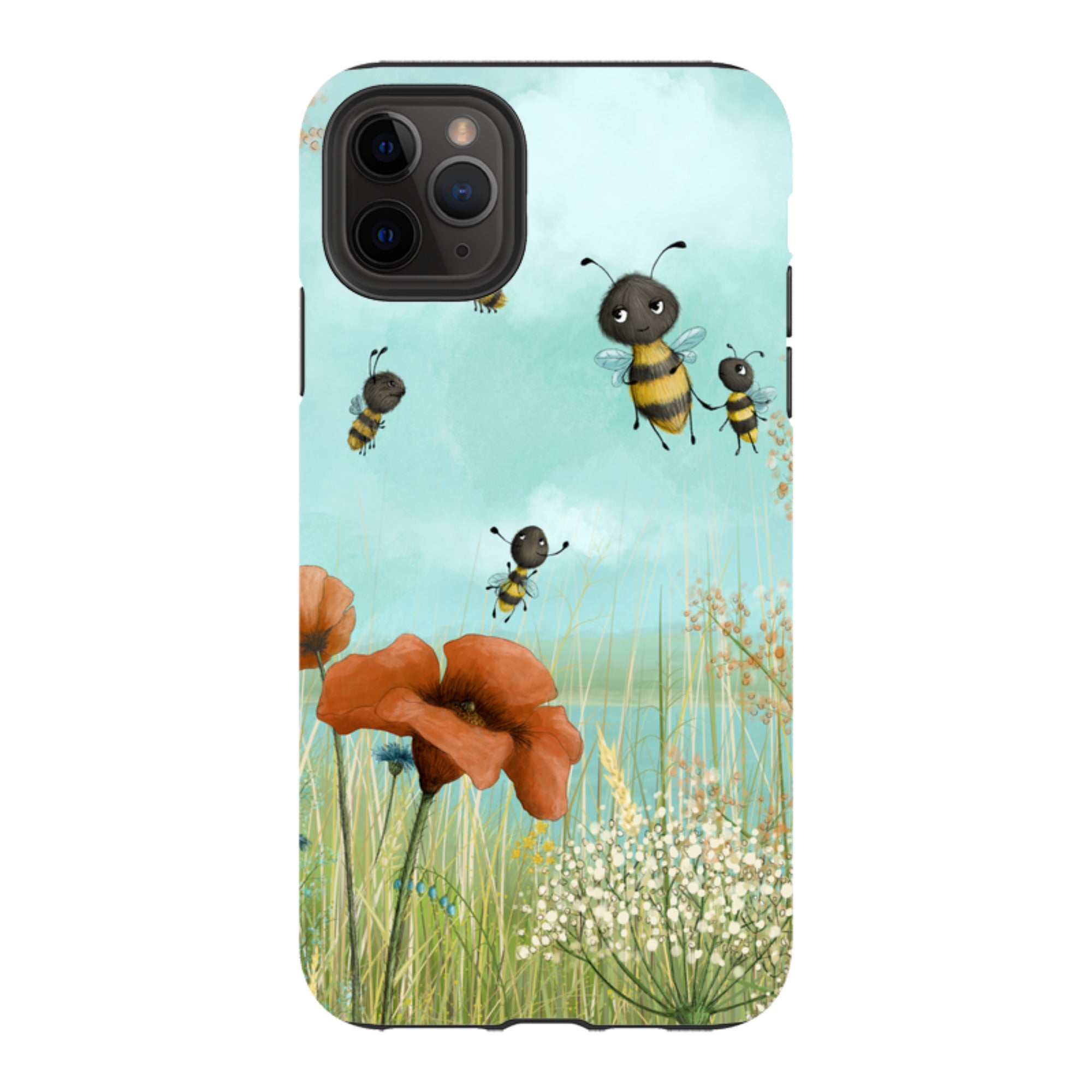 iPhone Tough Case - Flower Field By Maja Lindberg