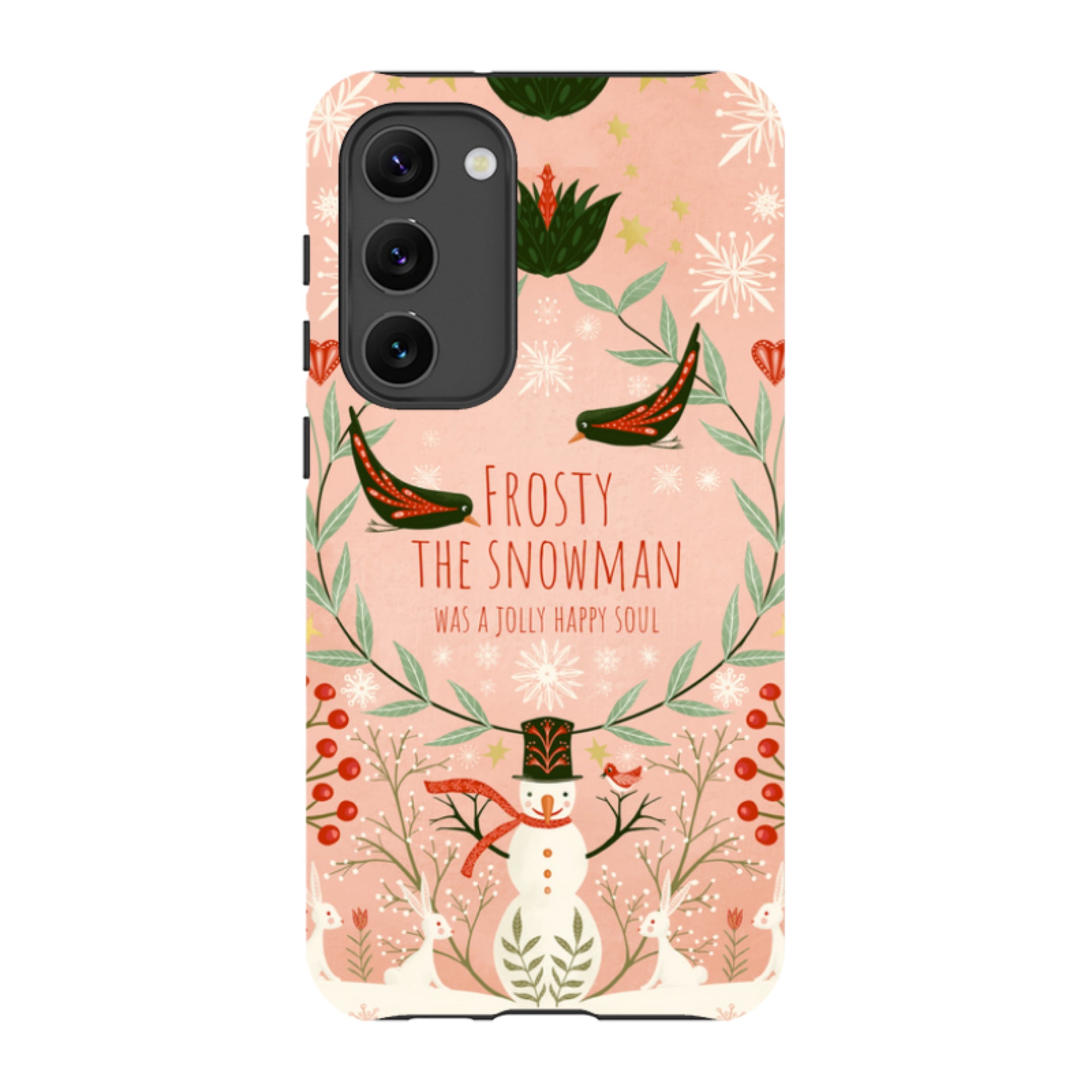 Samsung Tough Case - Frosty The Snow Man By Maja Lindberg