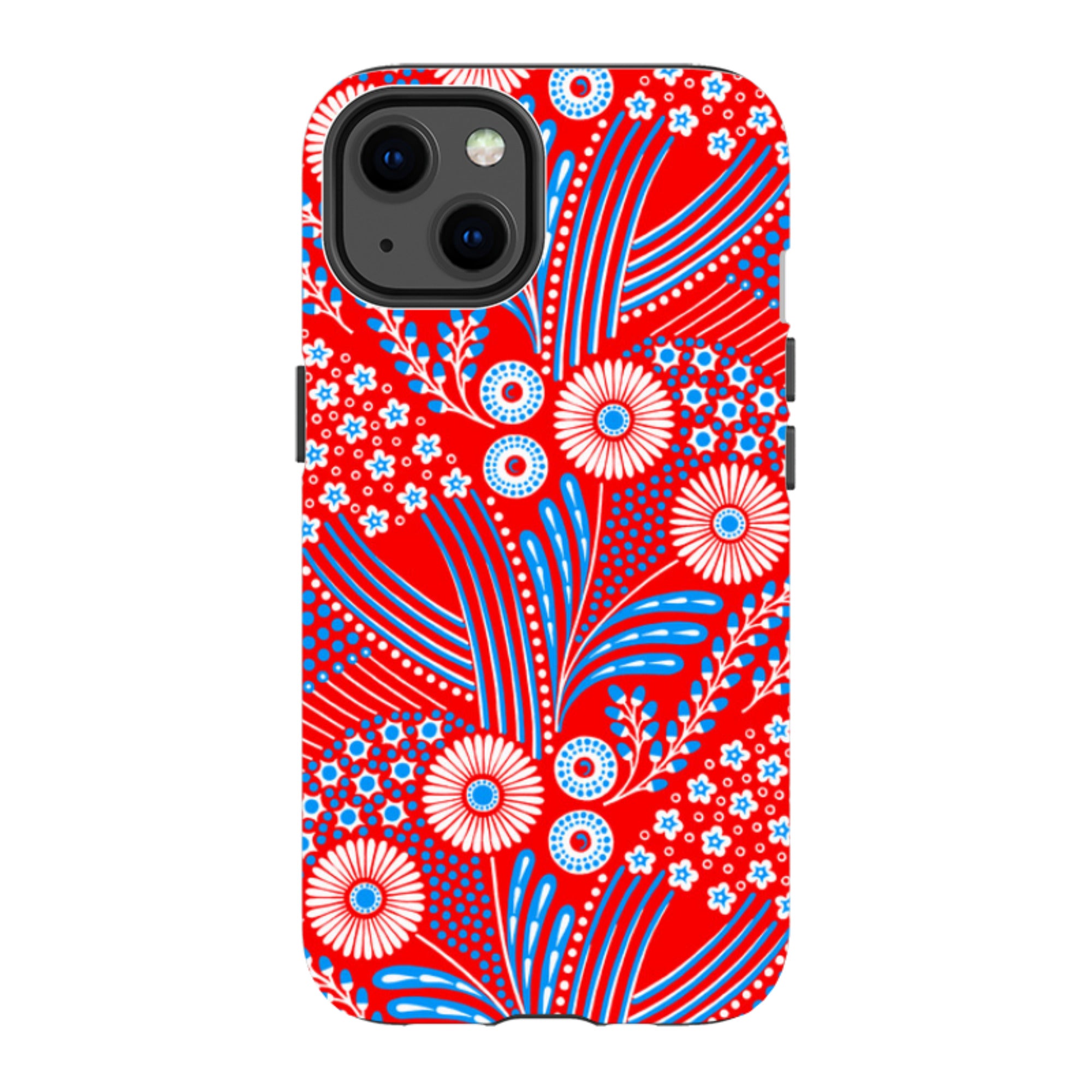 iPhone MagSafe Tough Case - Red Bouquet By Cressida Bell