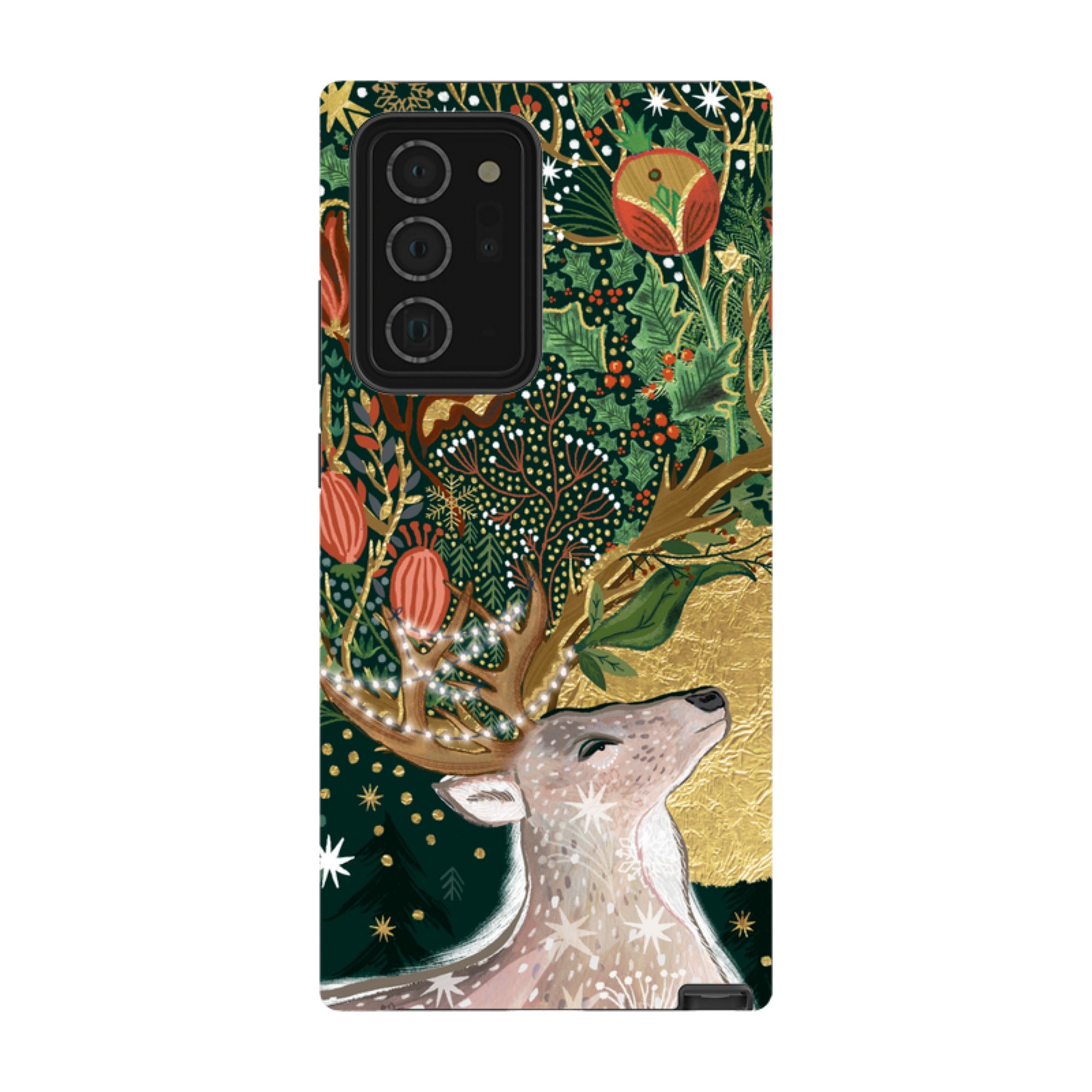 Samsung Tough Case - Winter Deer I By Emma Frances Grant