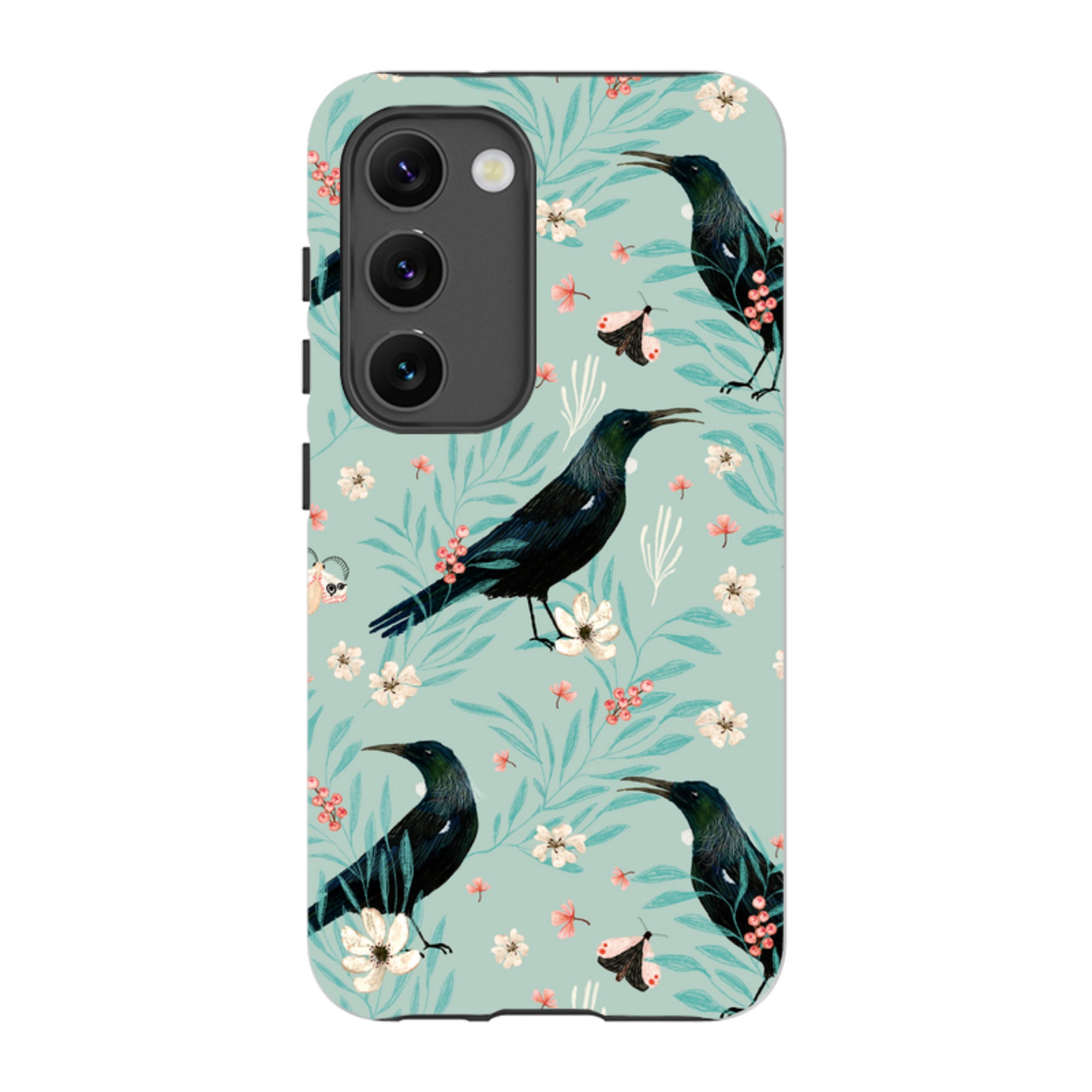 Samsung Tough Case - Tui Light Blue By Katherine Quinn