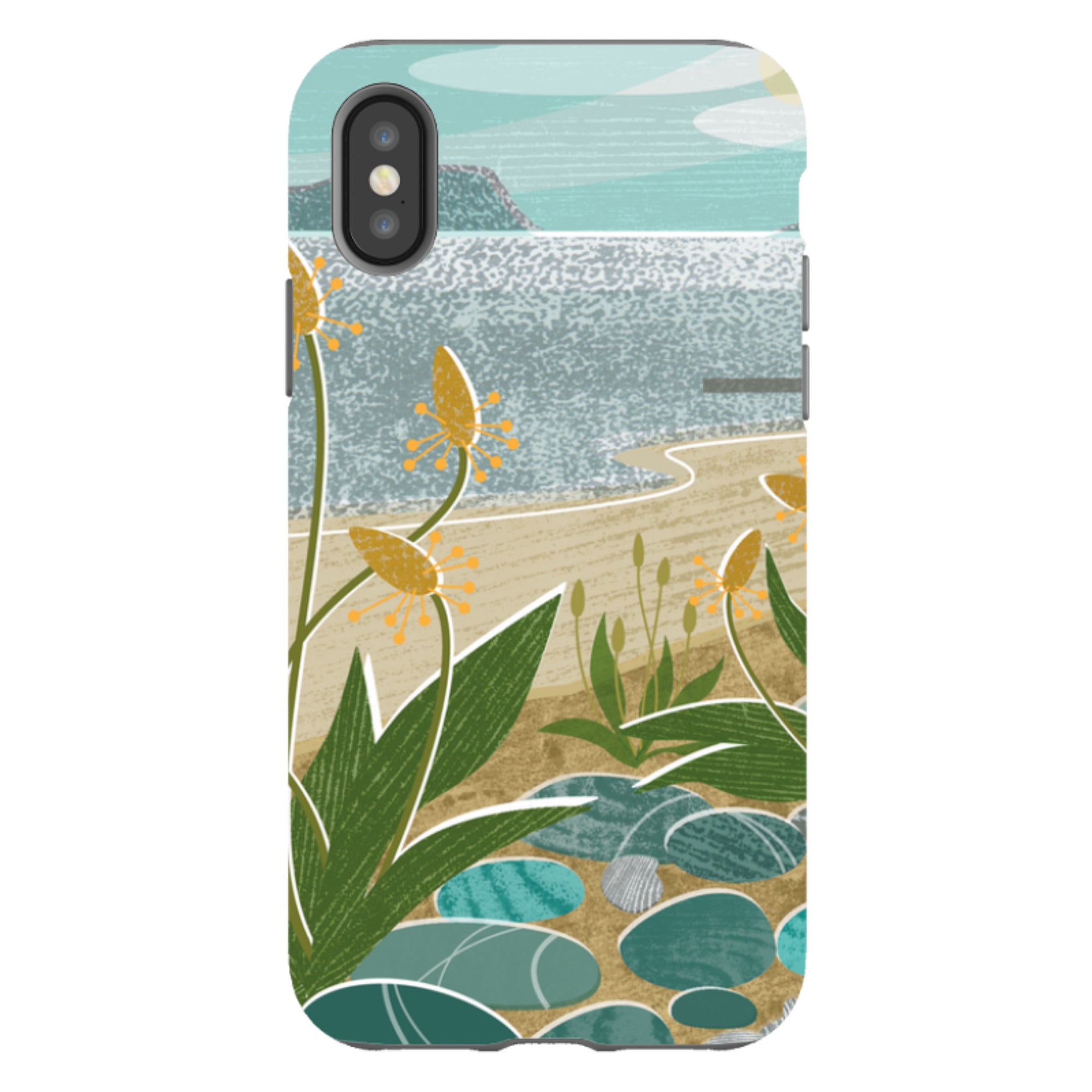 iPhone Tough Case - Shoreline By Liane Payne