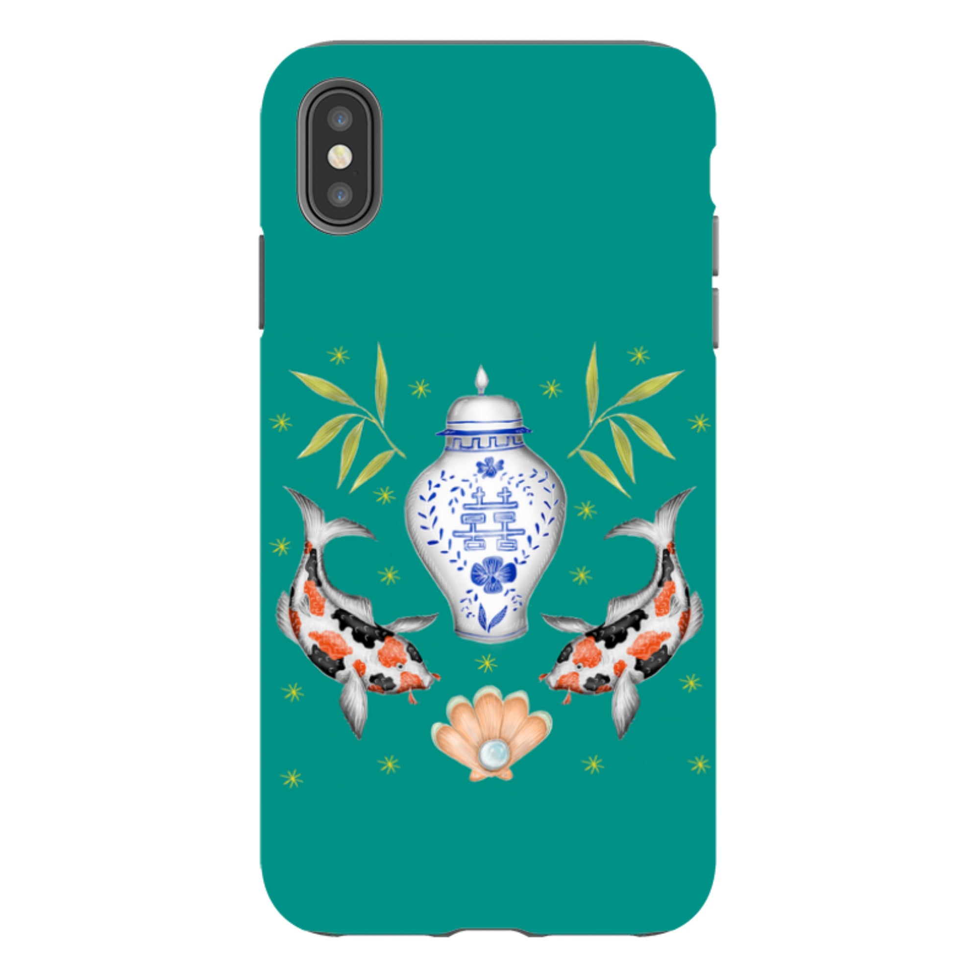iPhone Tough Case - Koi Carp By Catherine Rowe