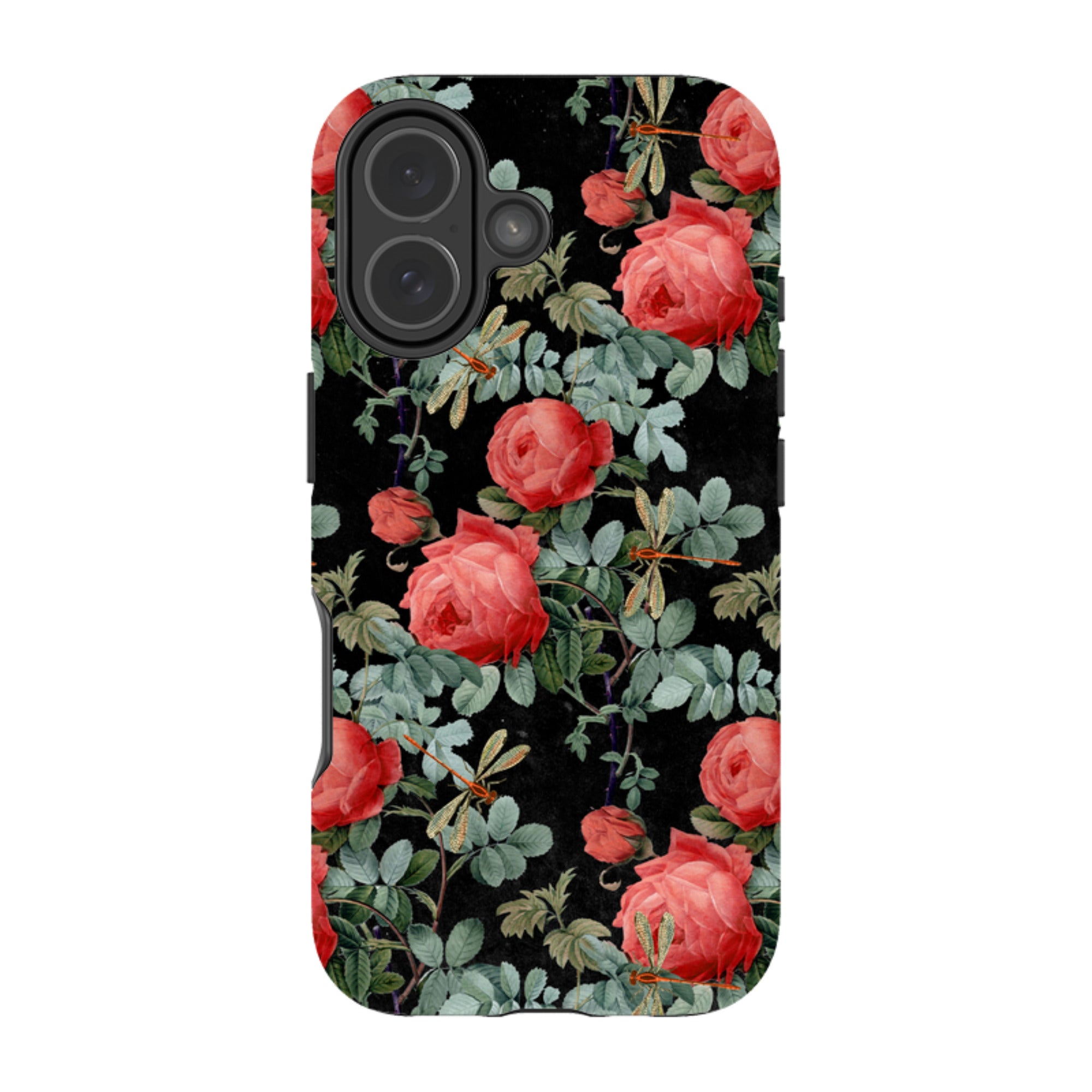 iPhone Tough Case - Dragons And Roses