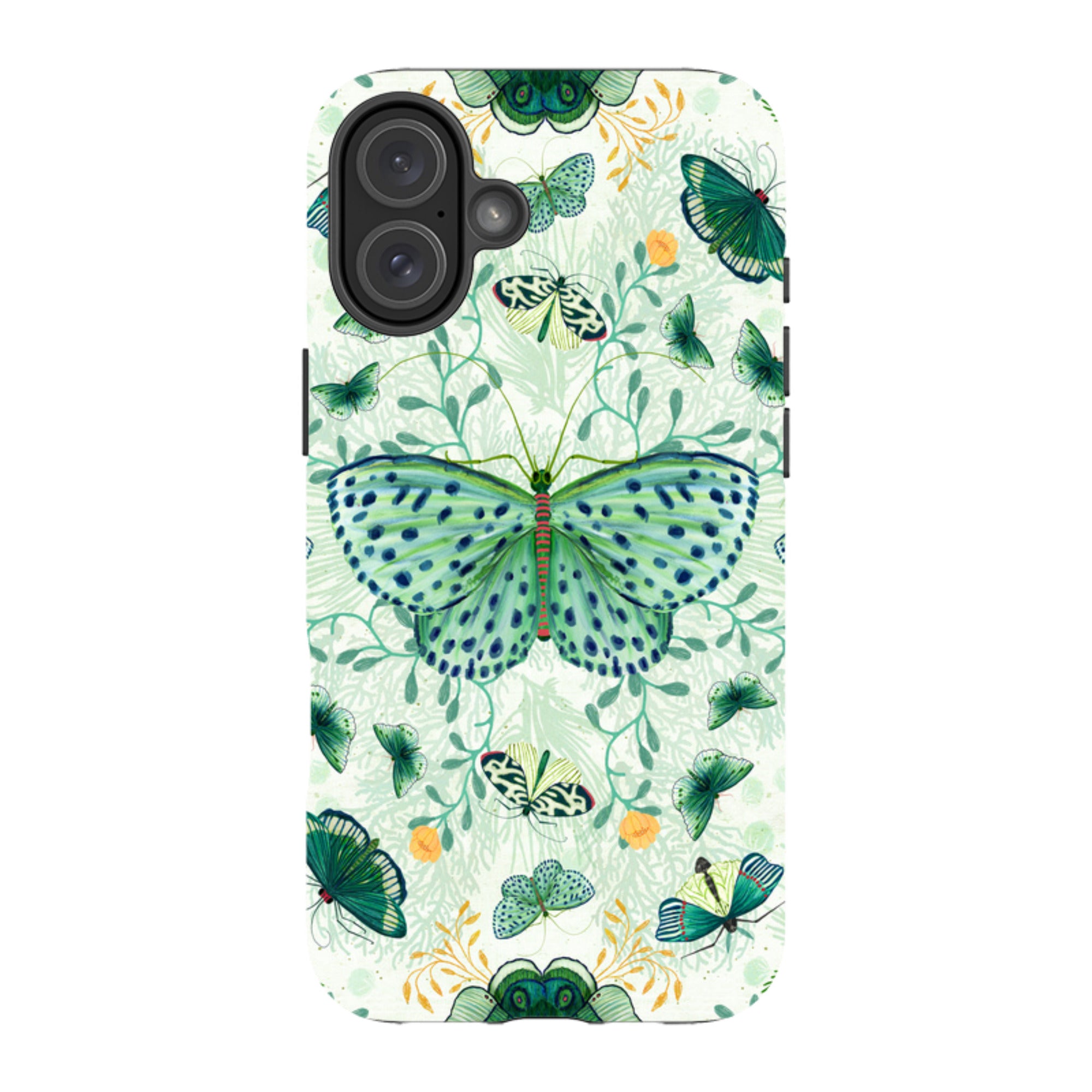 iPhone Tough Case - Big Moth 1 By Katherine Quinn