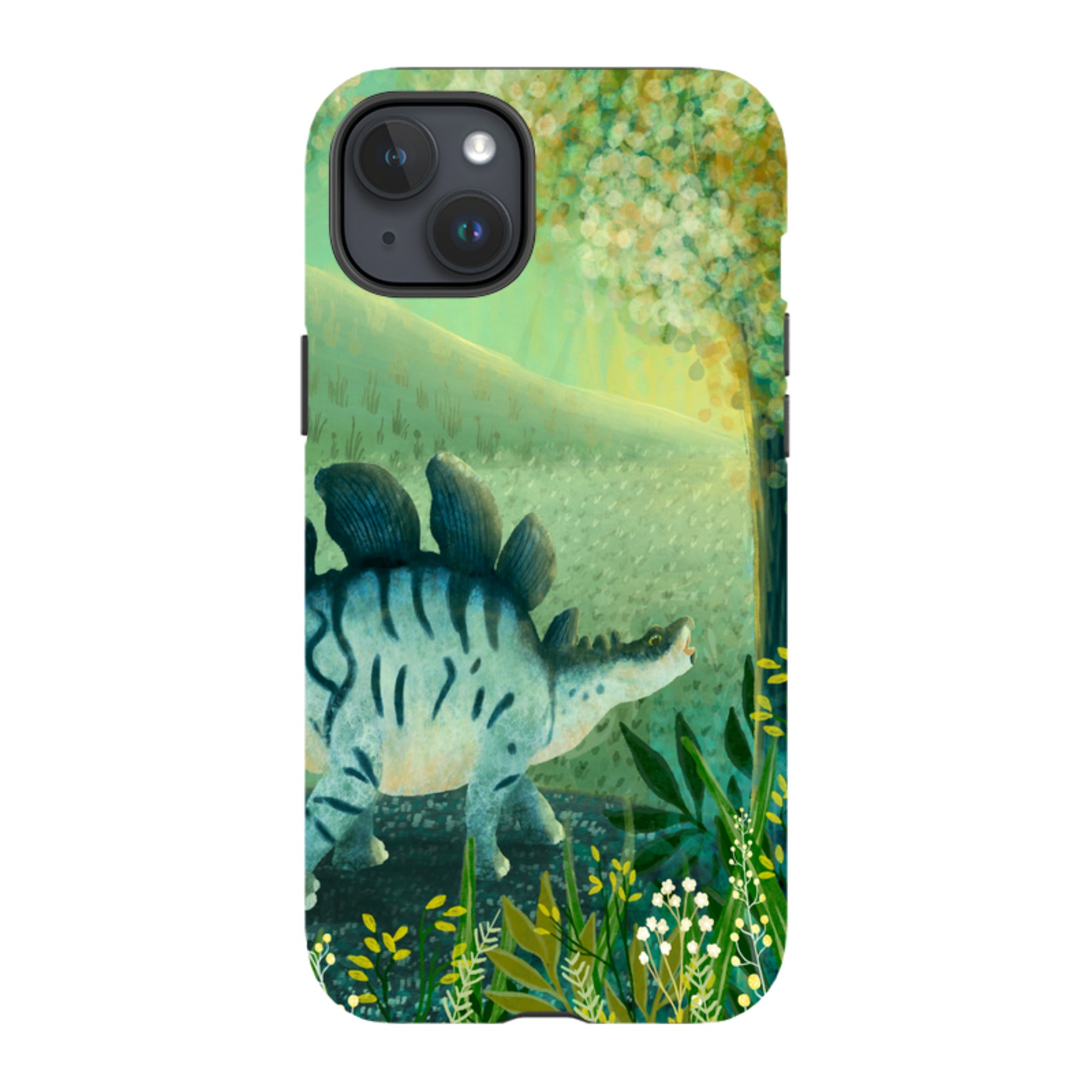iPhone Tough Case - Dino Park By Katherine Quinn