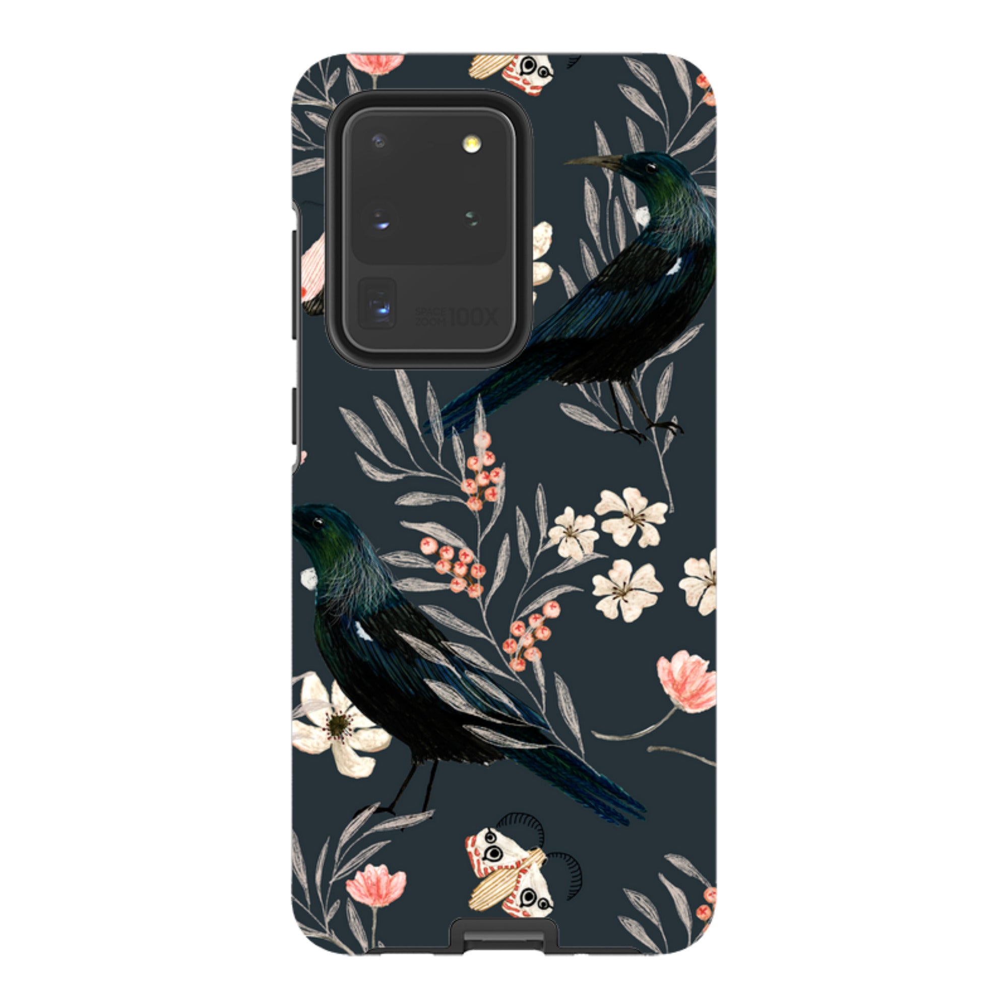 Samsung Tough Case - Moths And Tuis By Katherine Quinn