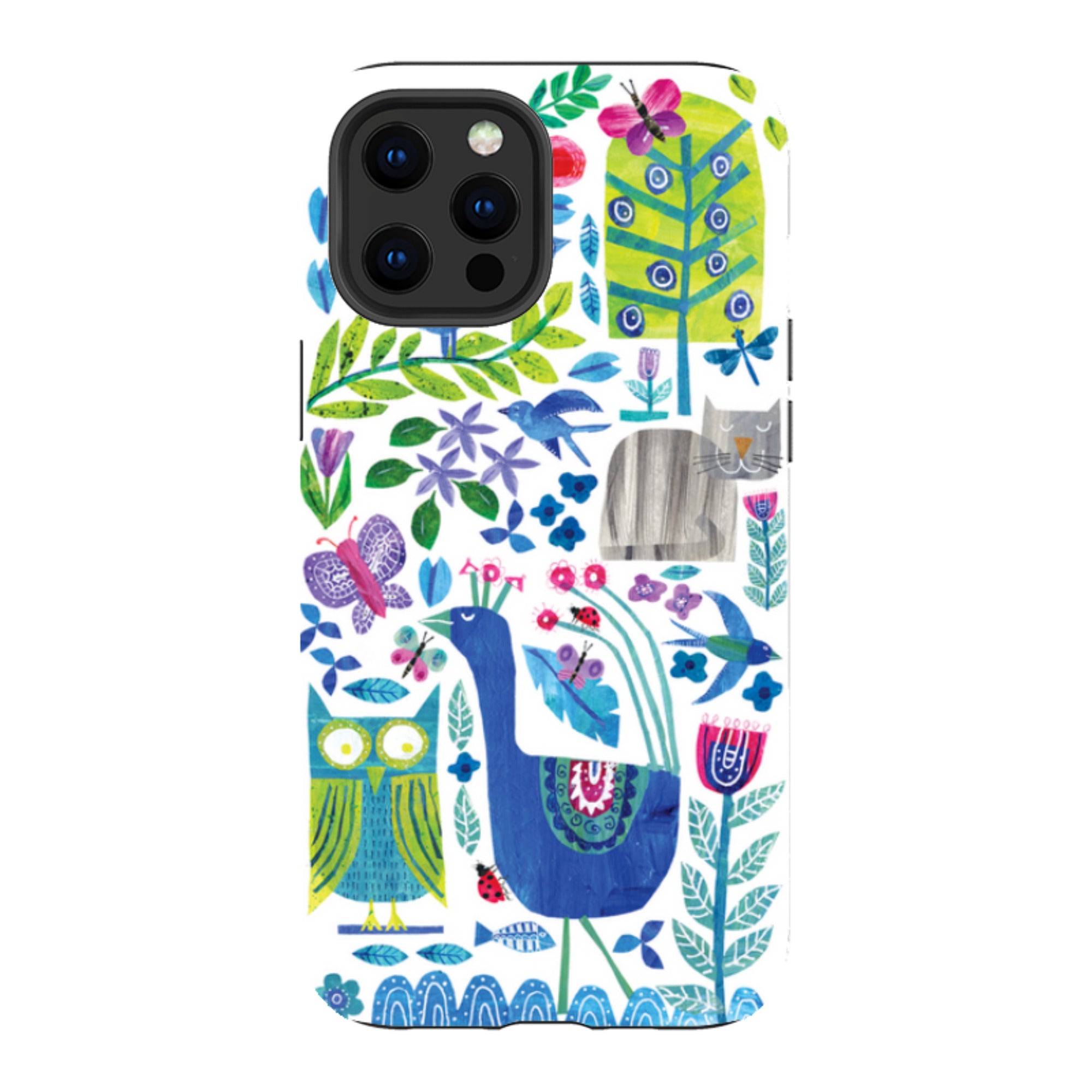 iPhone Tough Case - Back Garden By Tracey English