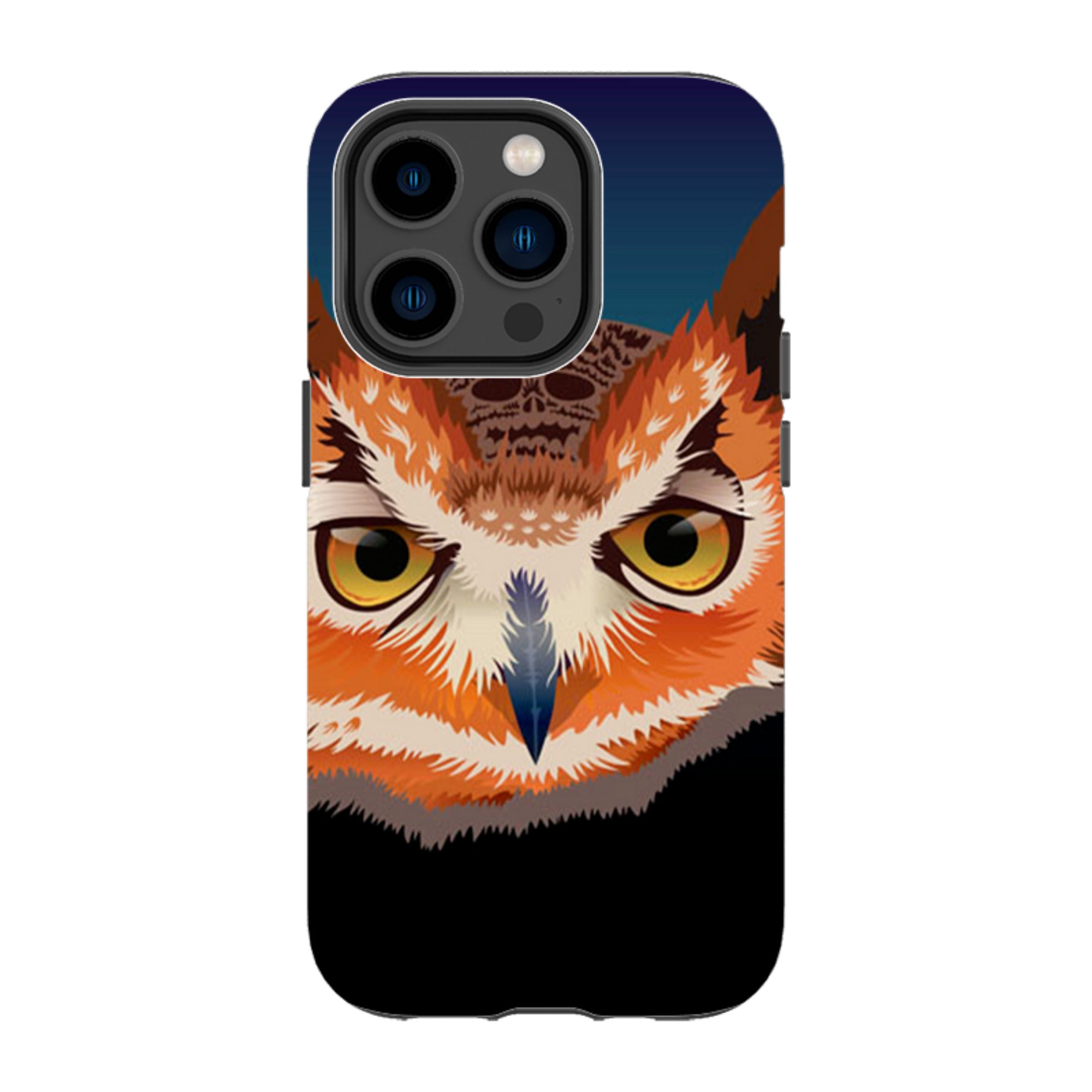 iPhone MagSafe Tough Case -  Owl By Mia Underwood