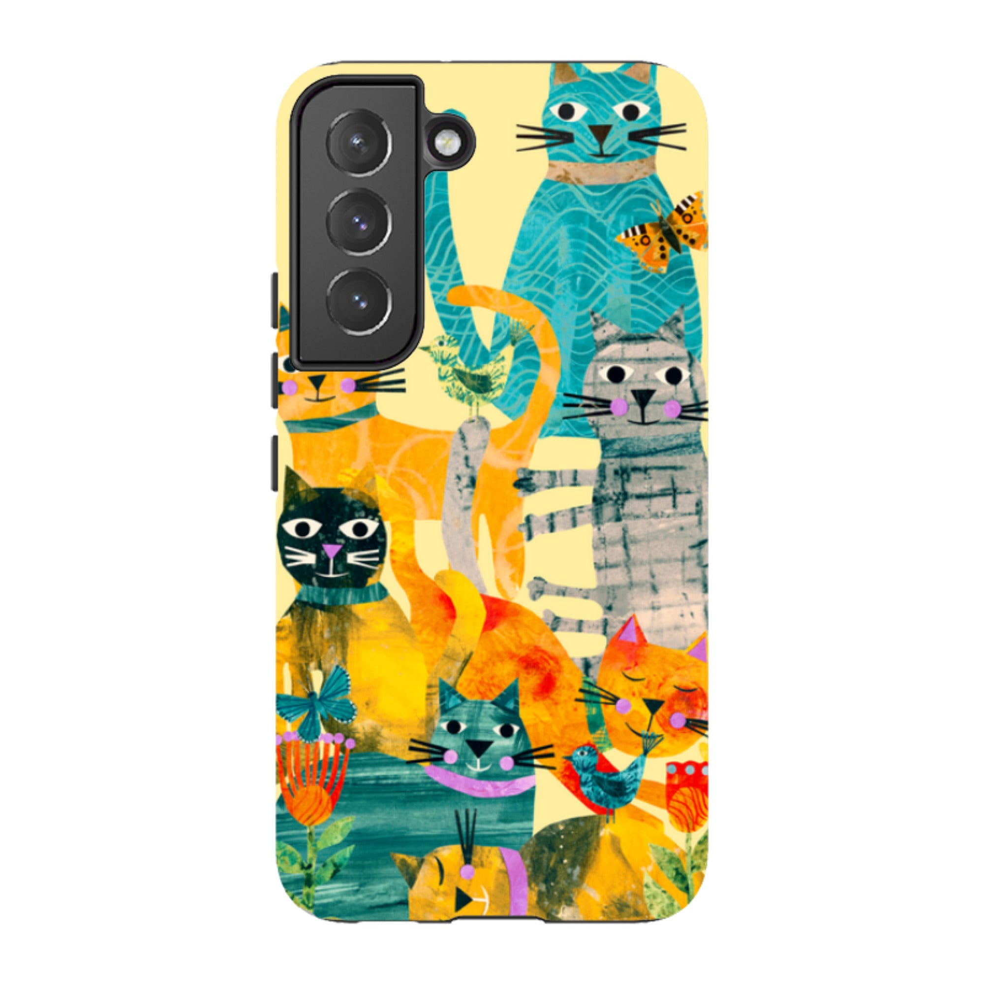 Samsung Tough  Case - Cat Party III By Tracey English
