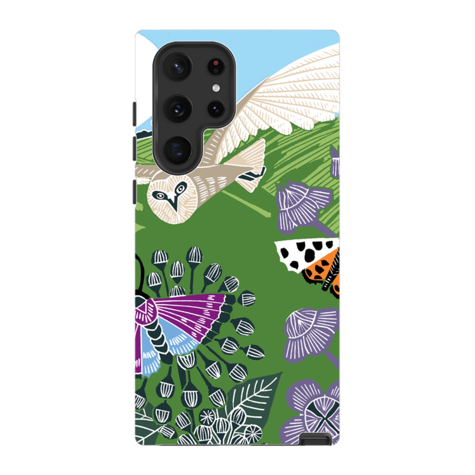 Samsung Tough Case - Morning Barn Owl By Kate Heiss