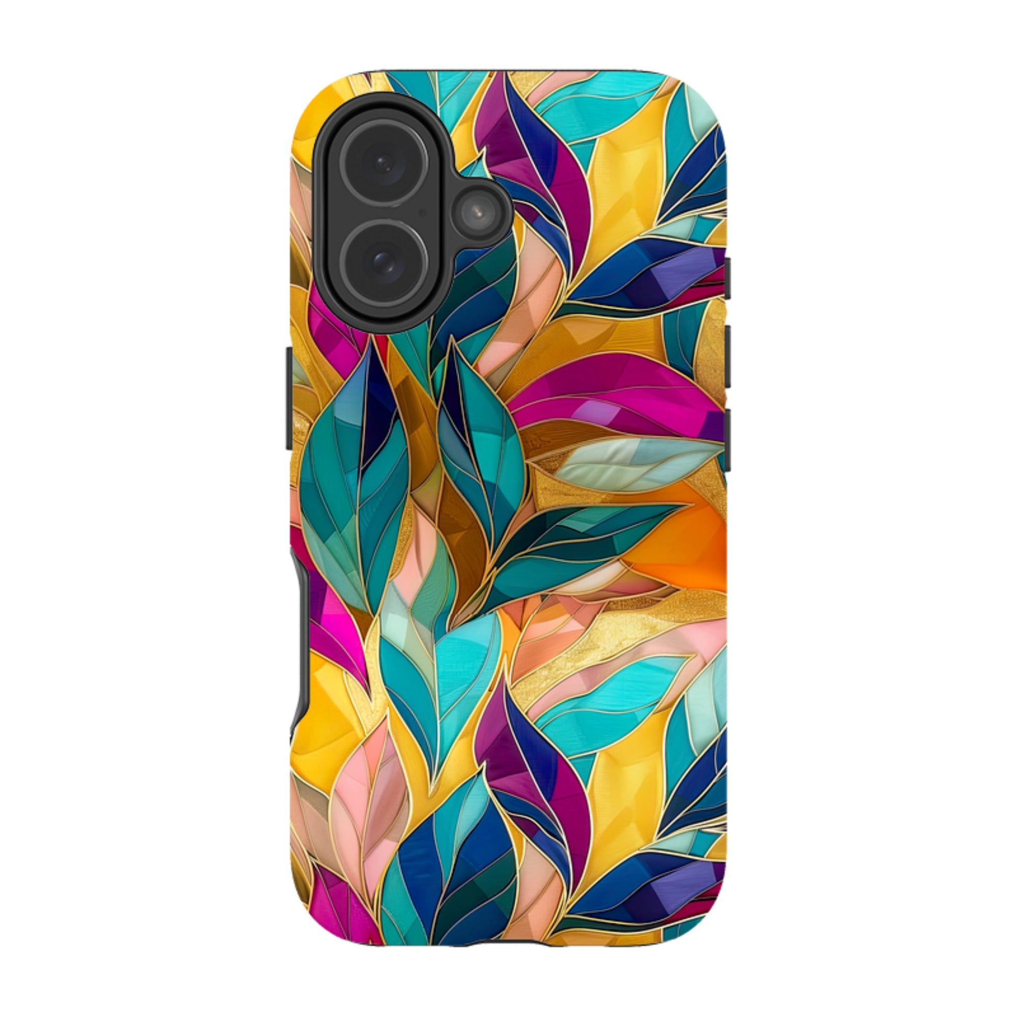iPhone MagSafe Tough Case - River Leaves