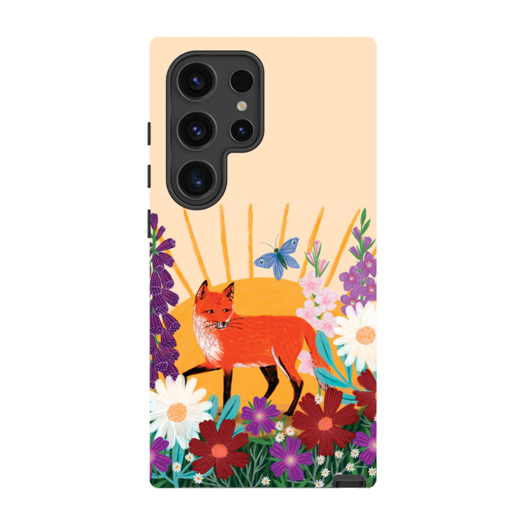 Samsung Tough Case - Summer Fox By Lee Foster Wilson