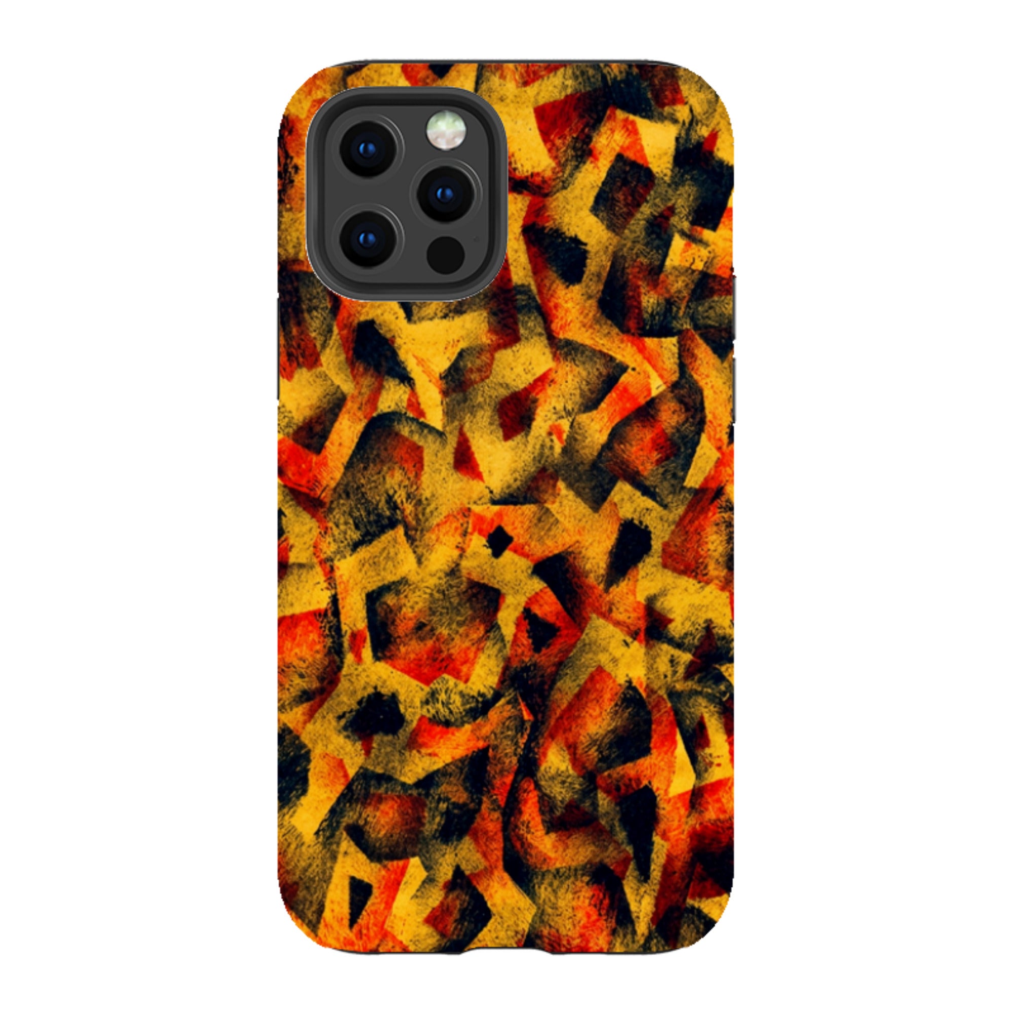 iPhone Tough Case - Abstract Cubism