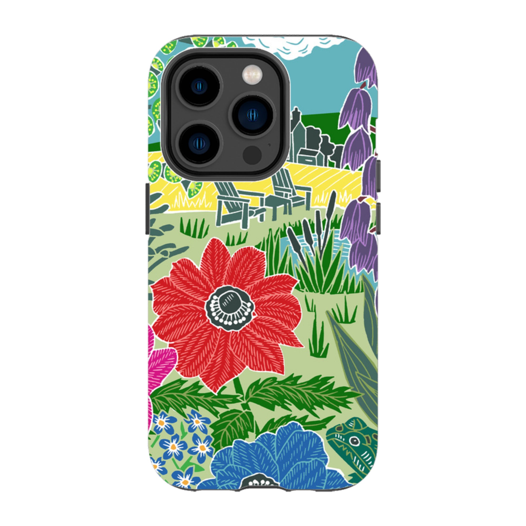 iPhone Tough Case - Camassias By kate Heiss