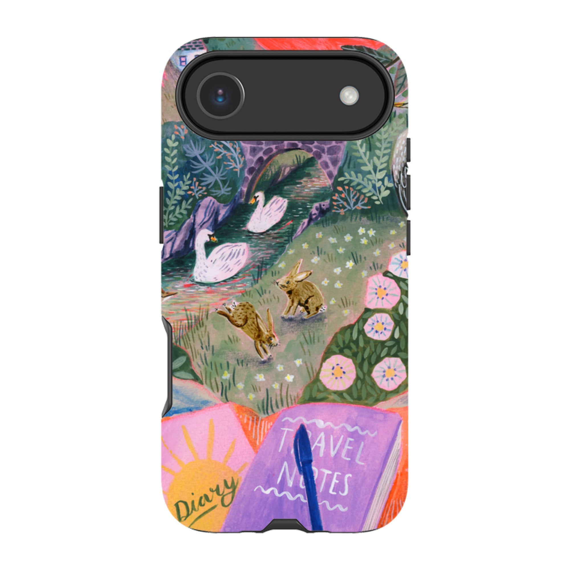 iPhone Tough Case - Wanderlust Camping Trip By Lee Foster Wilson