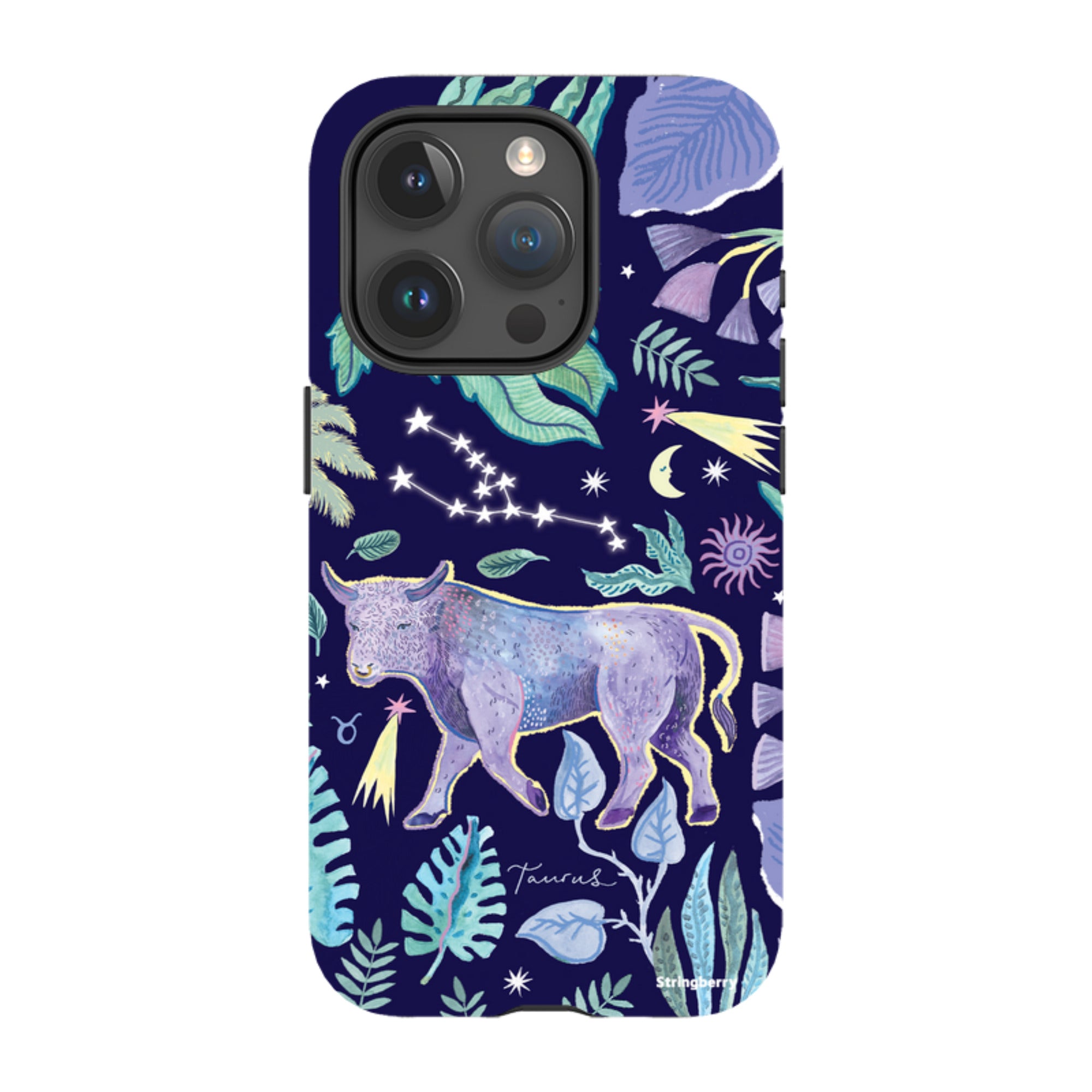 iPhone Tough Case - Taurus By Emma Frances Grant