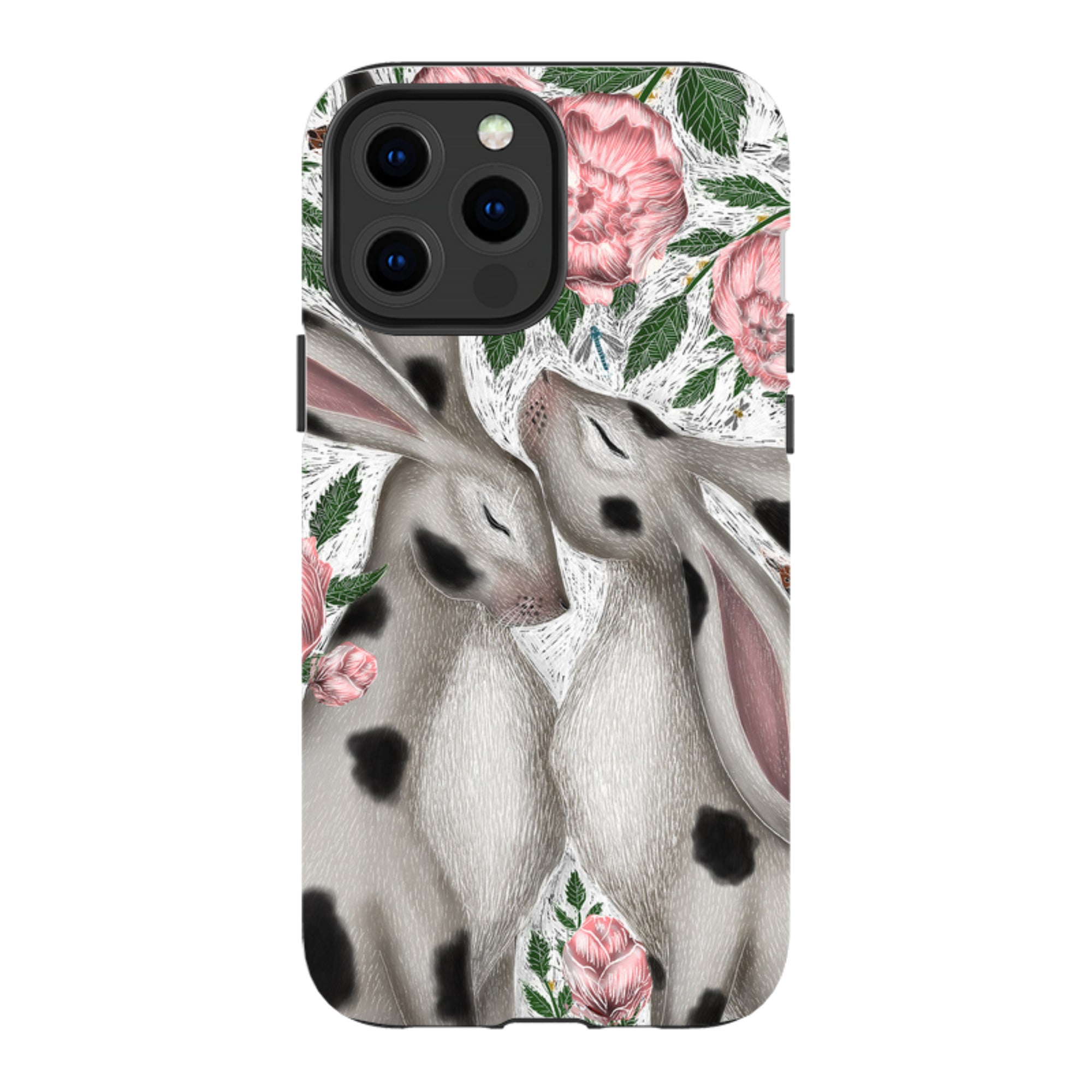 iPhone Tough Case - Hares And Peonies By Catherine Rowe