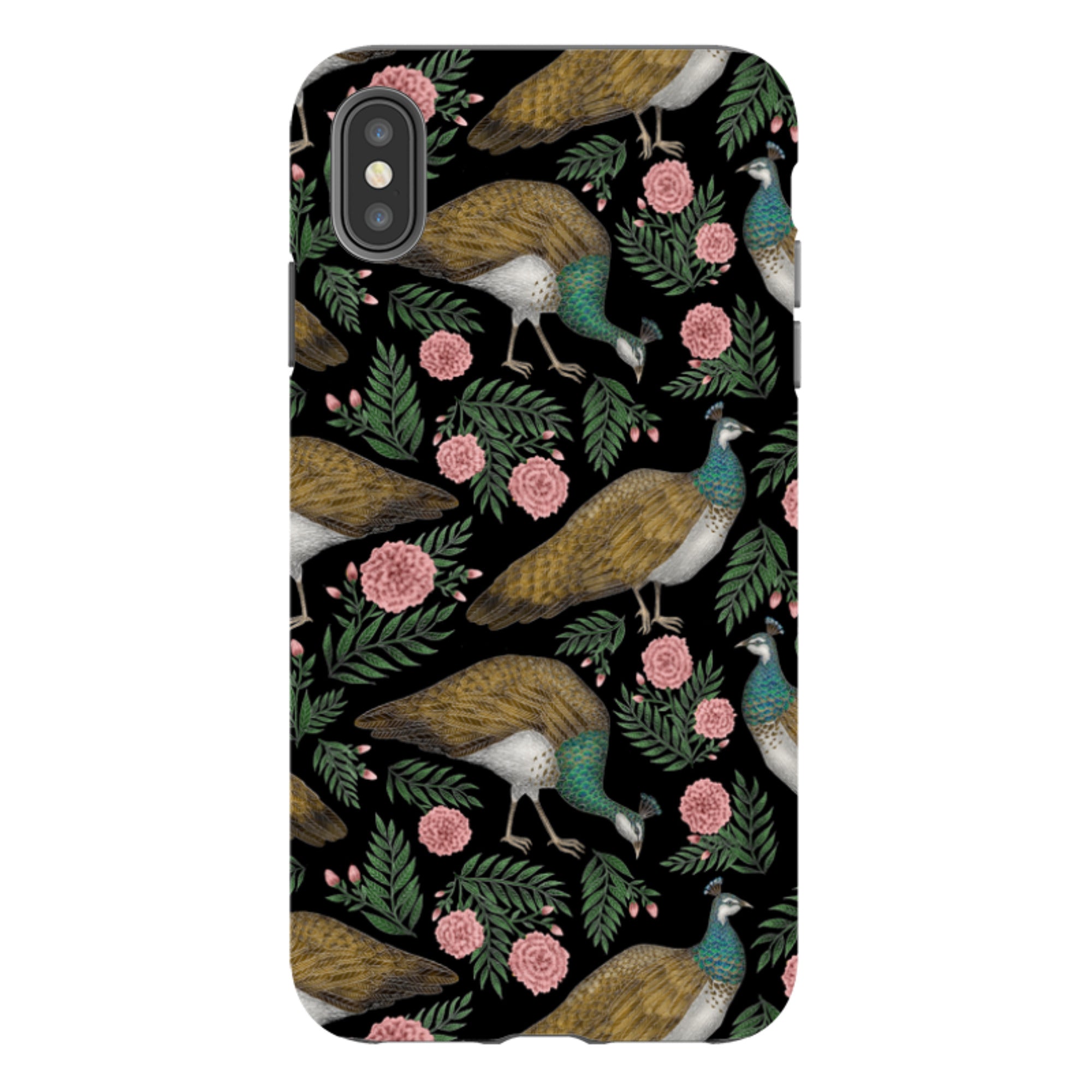 iPhone Tough Case - Peahen By Catherine Rowe
