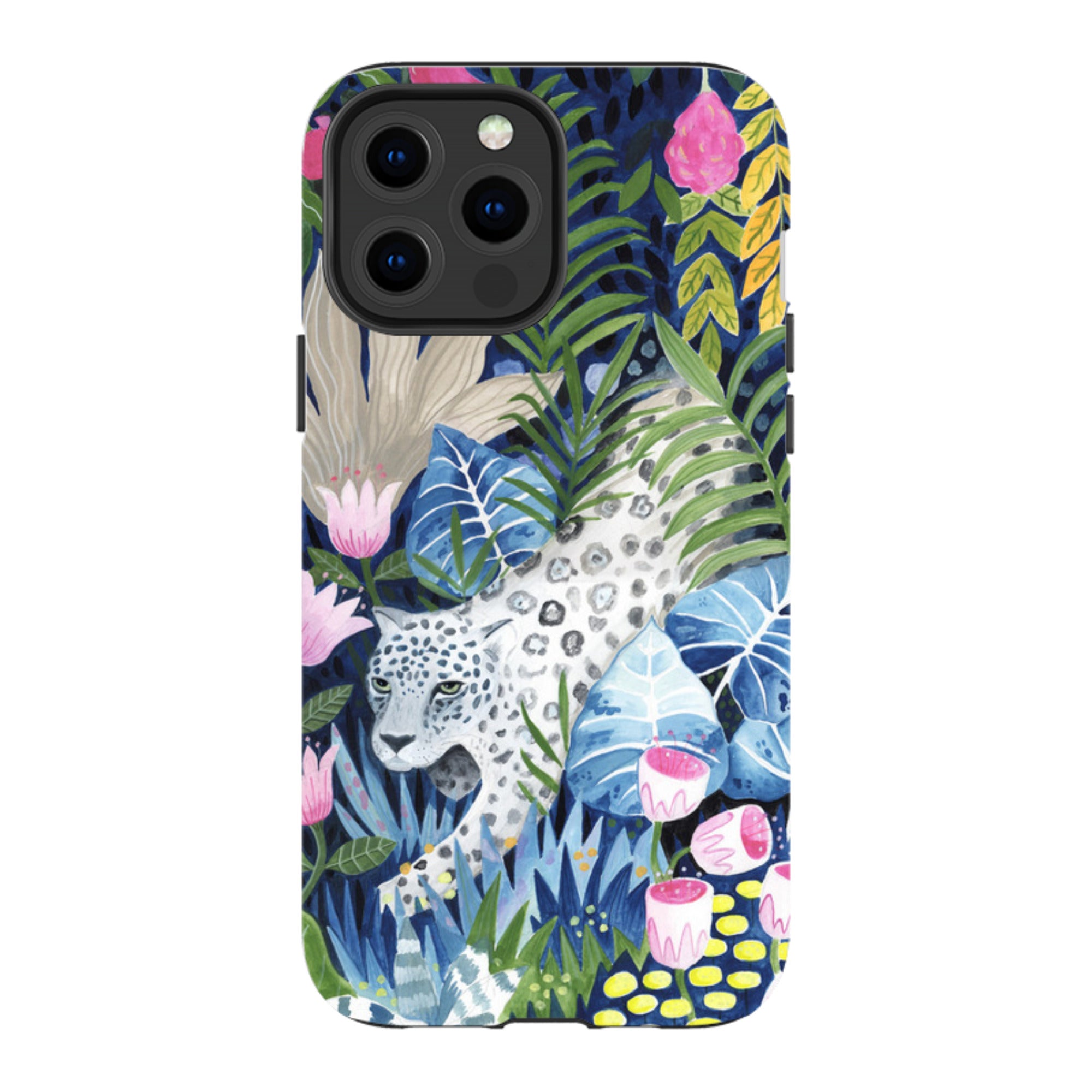 iPhone MagSafe Tough Case - Prowling Leopard By Bex Parkin