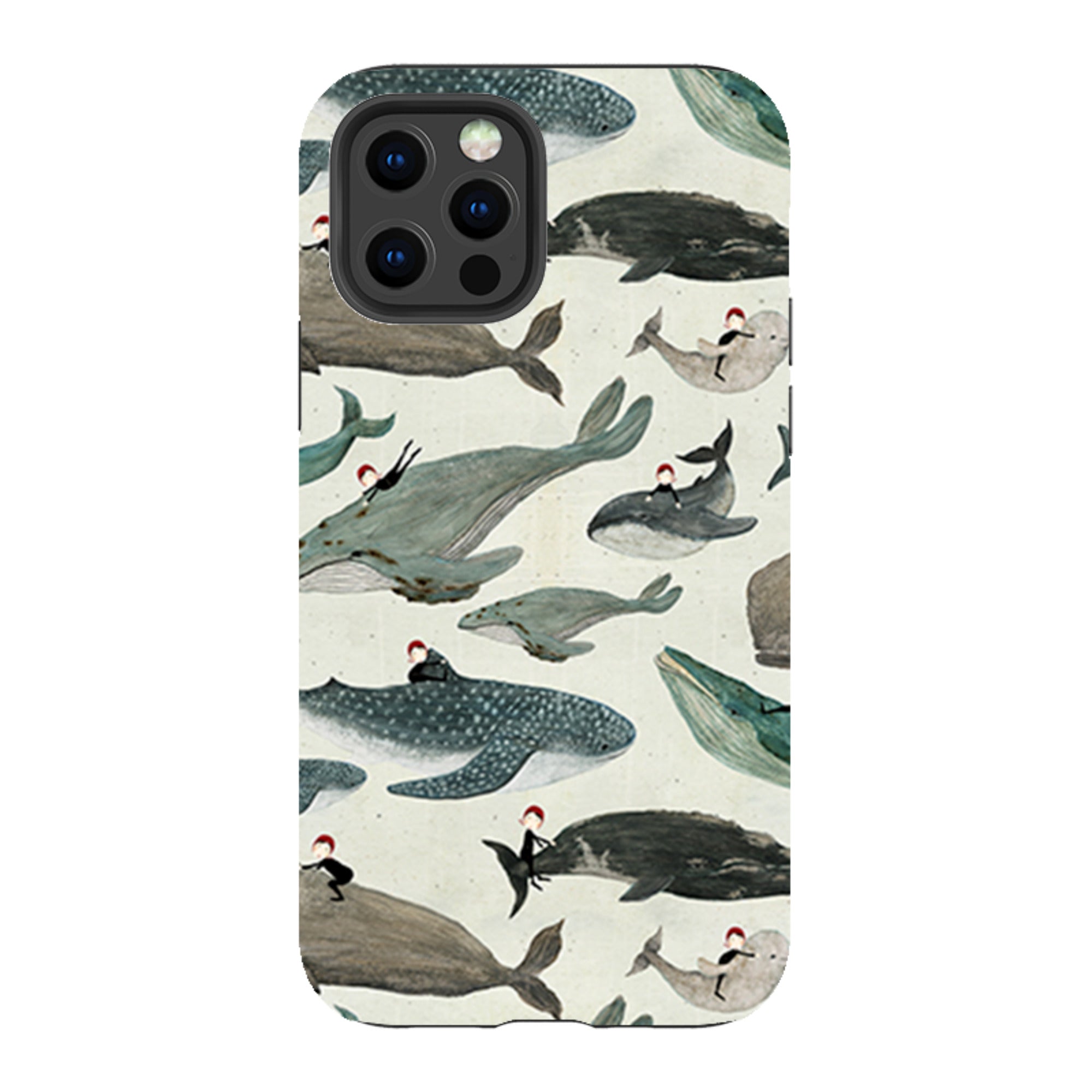 iPhone Tough Case - Whale Rider By Katherine Quinn