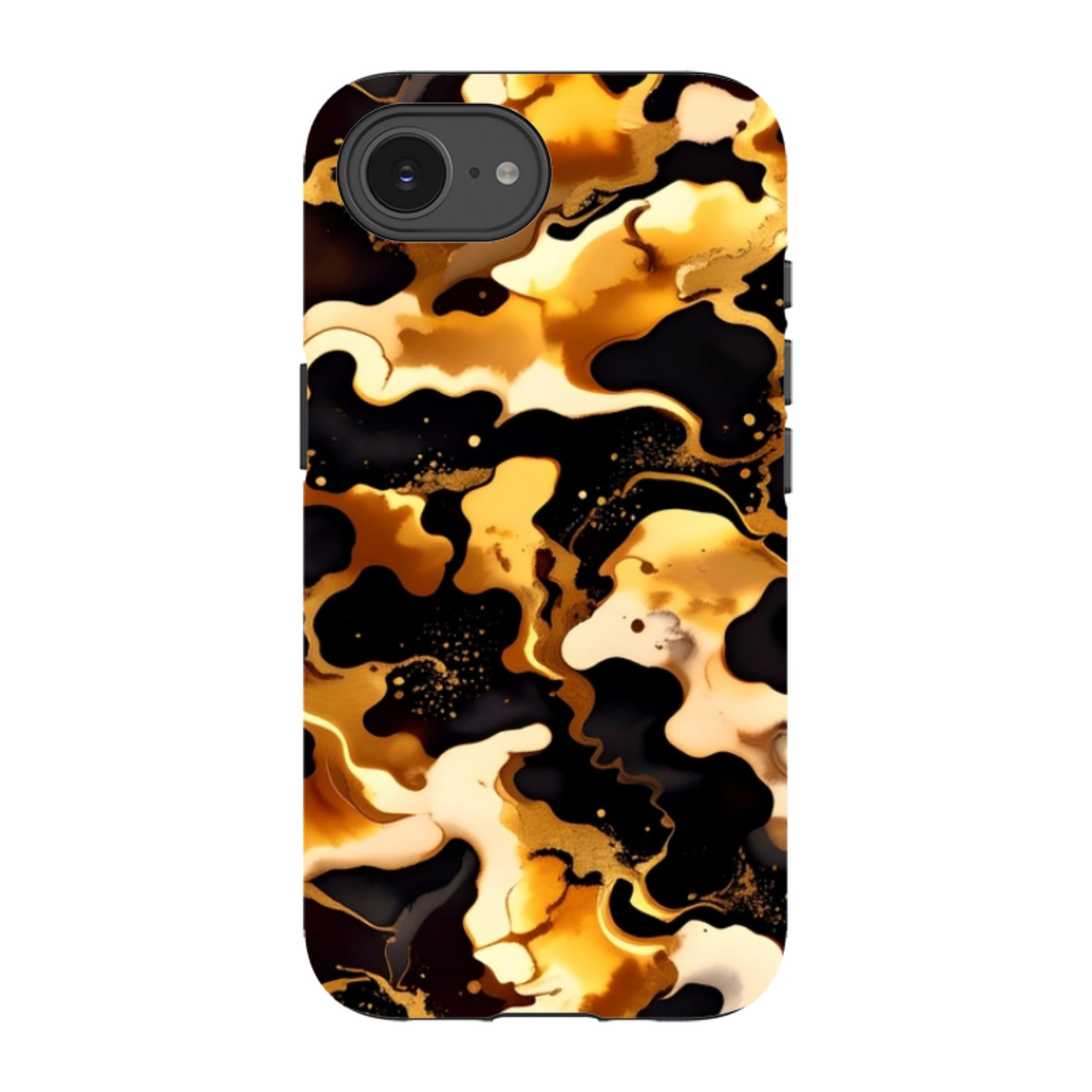 iPhone Tough Case - Fire Marble