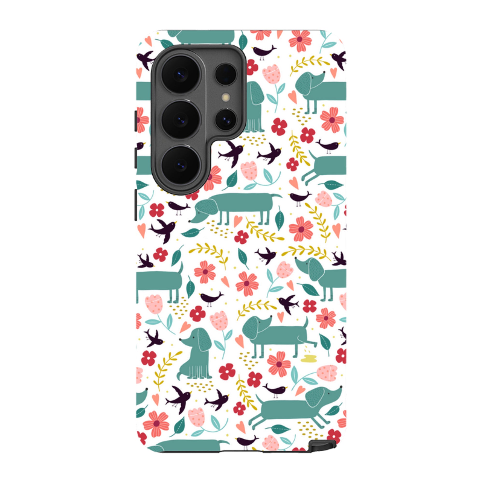 Samsung Tough Case - Cheek Dachshunds By Suzy Taylor