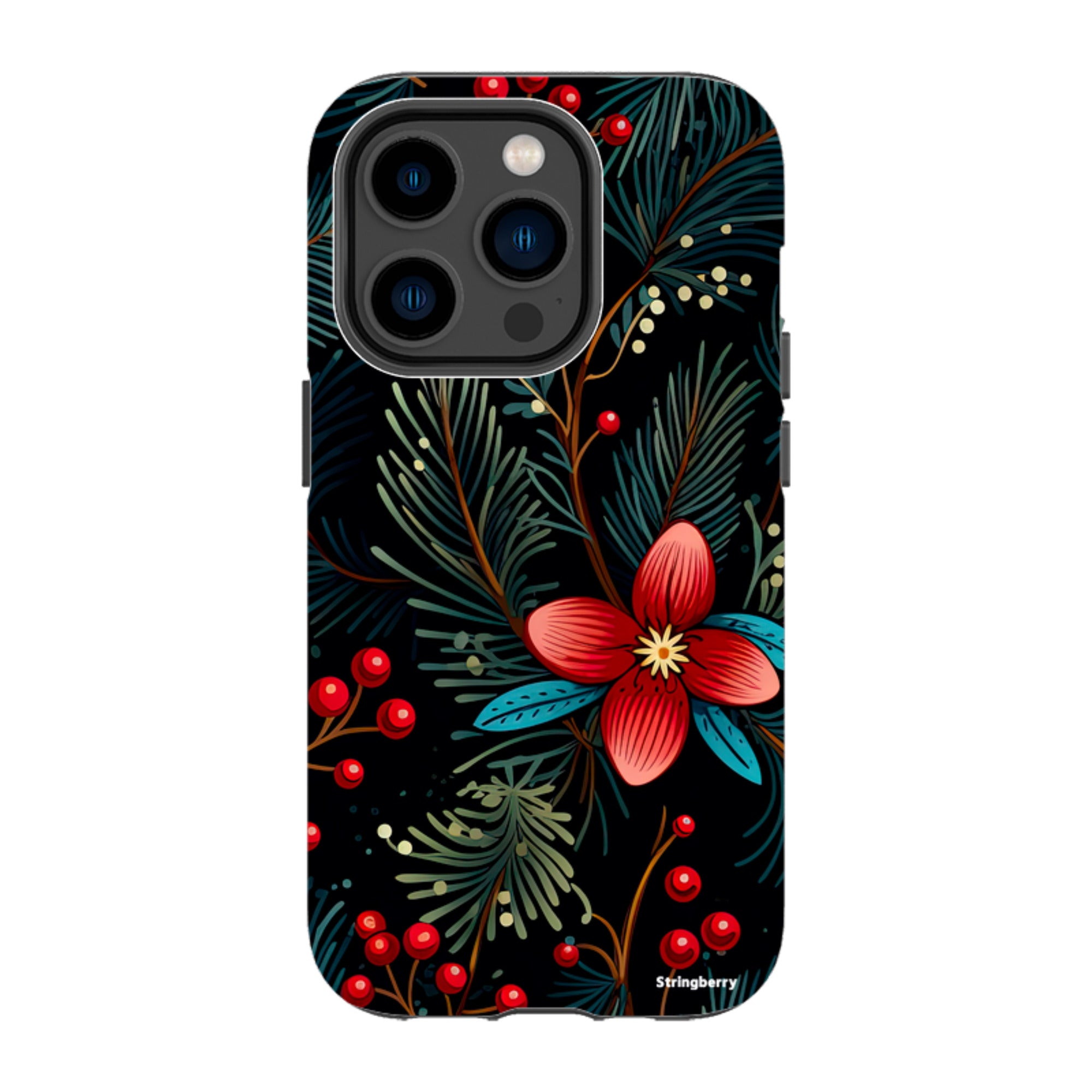 iPhone MagSafe Tough Case - Red Berries