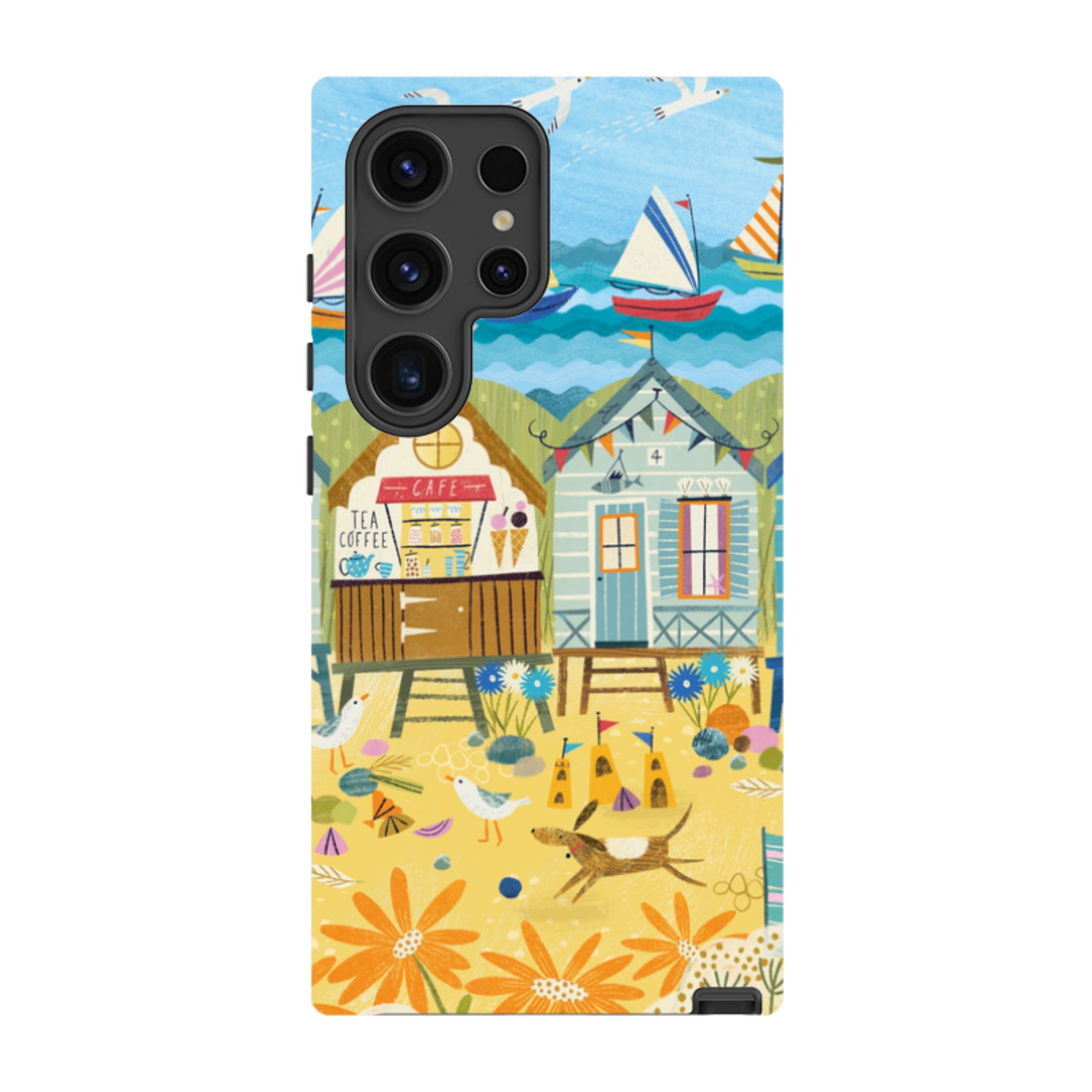 Samsung Tough  Case - Beachy Days 2 By Ali Brookes