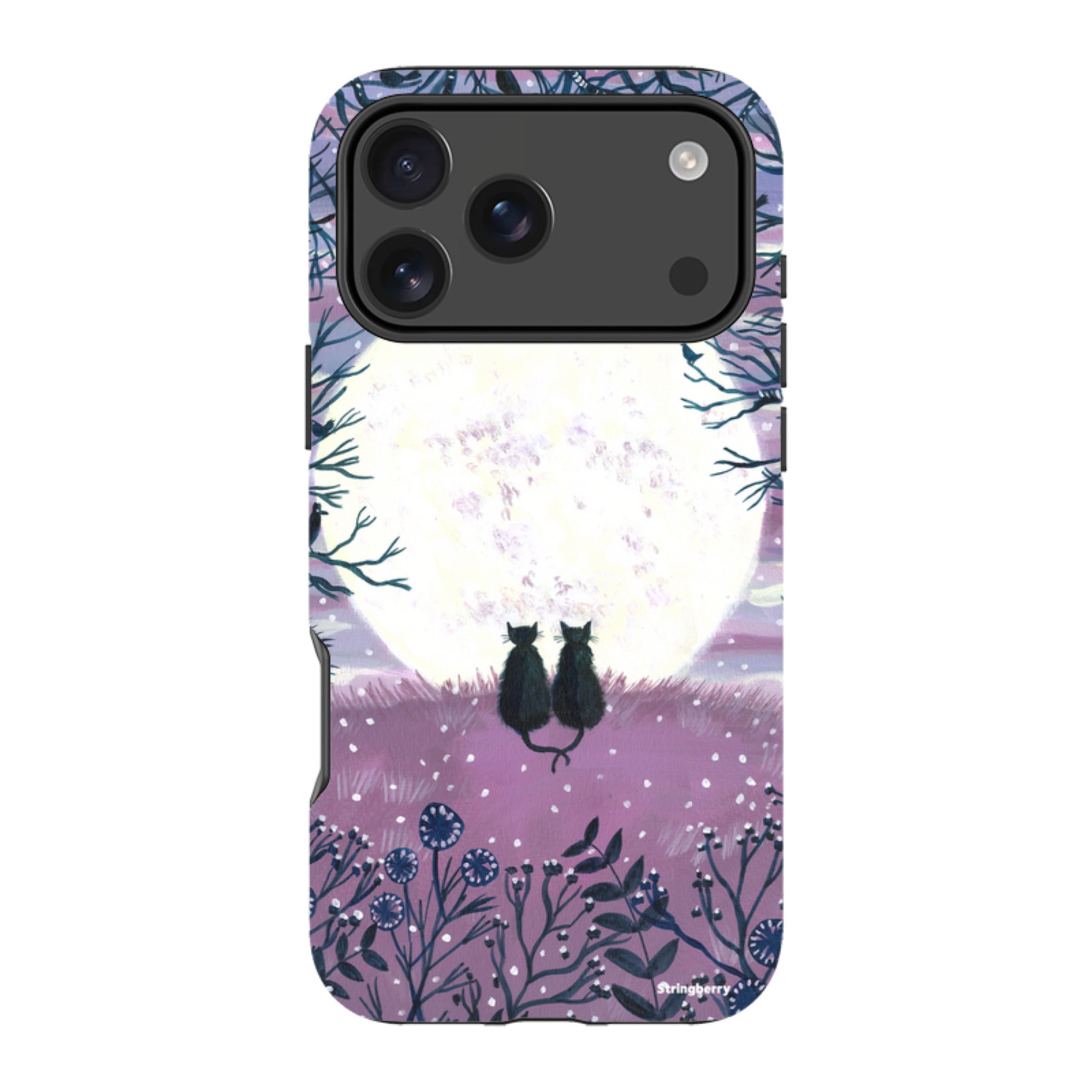 iPhone MagSafe Tough Case - Winter Cats II By Mary Stubberfield