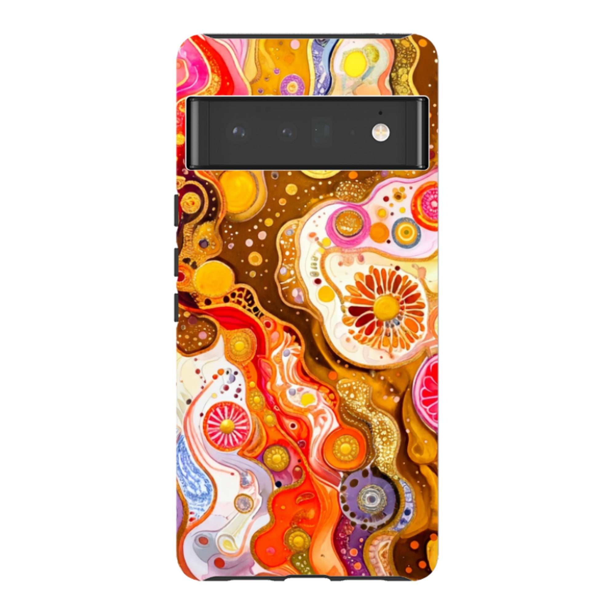 Google Tough Case - Fire Marble