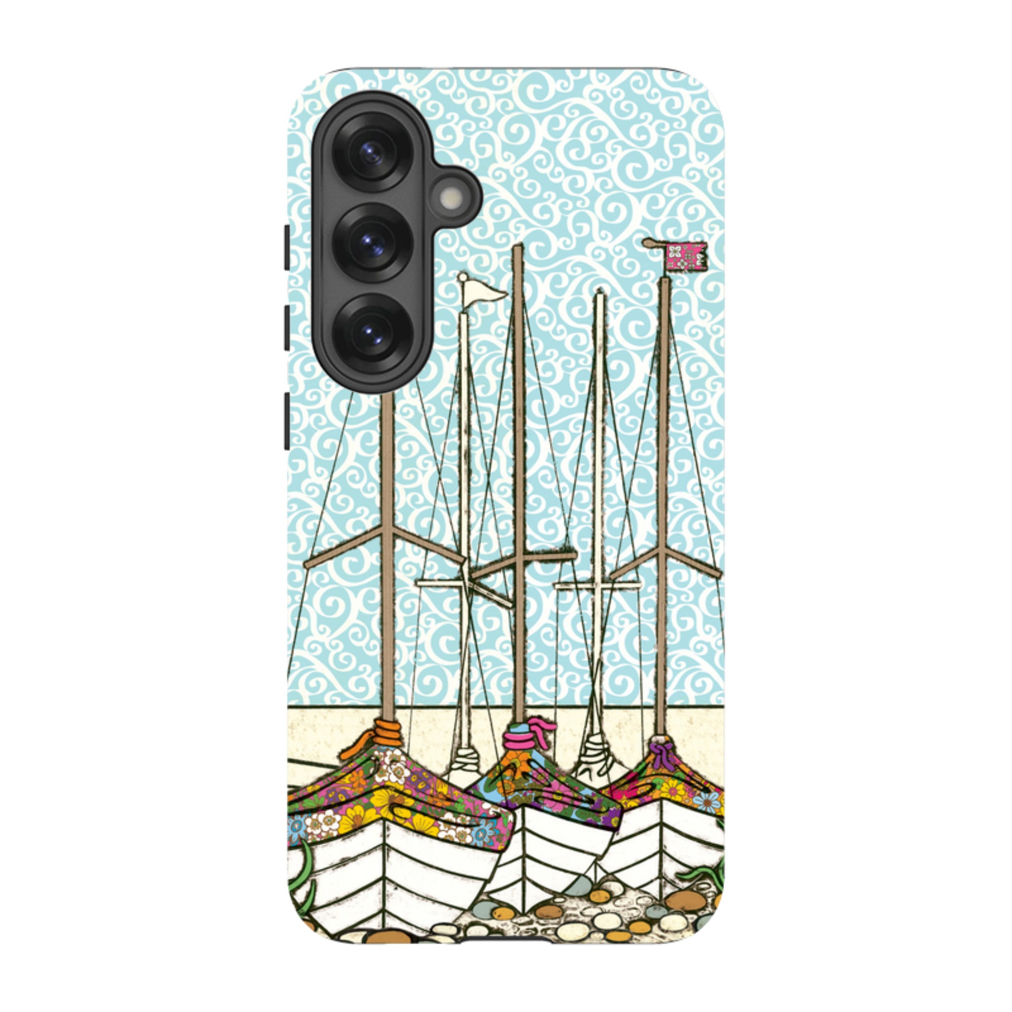 Samsung Tough Case - Boats At Rest By Amelia Bowman